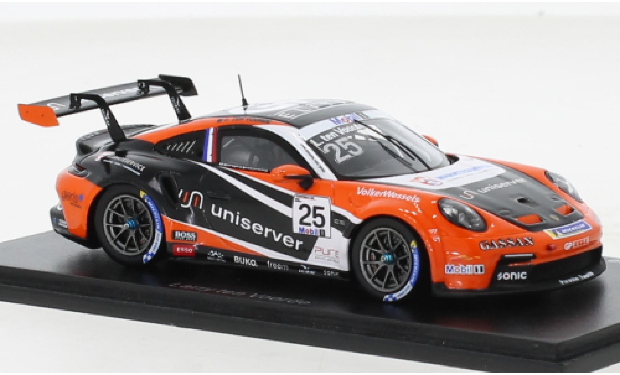 Porsche 991 GT3 Cup 1/43 Spark 911  No.25 Supercup 2021 modelauto