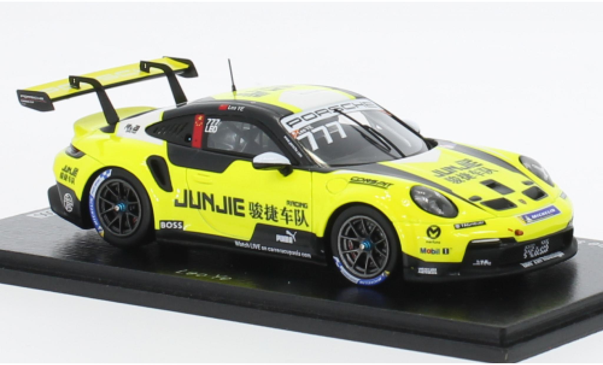 Porsche 991 GT3 Cup 1/43 Spark 911  No.777 Carrera Cup Asie 2022 modelauto