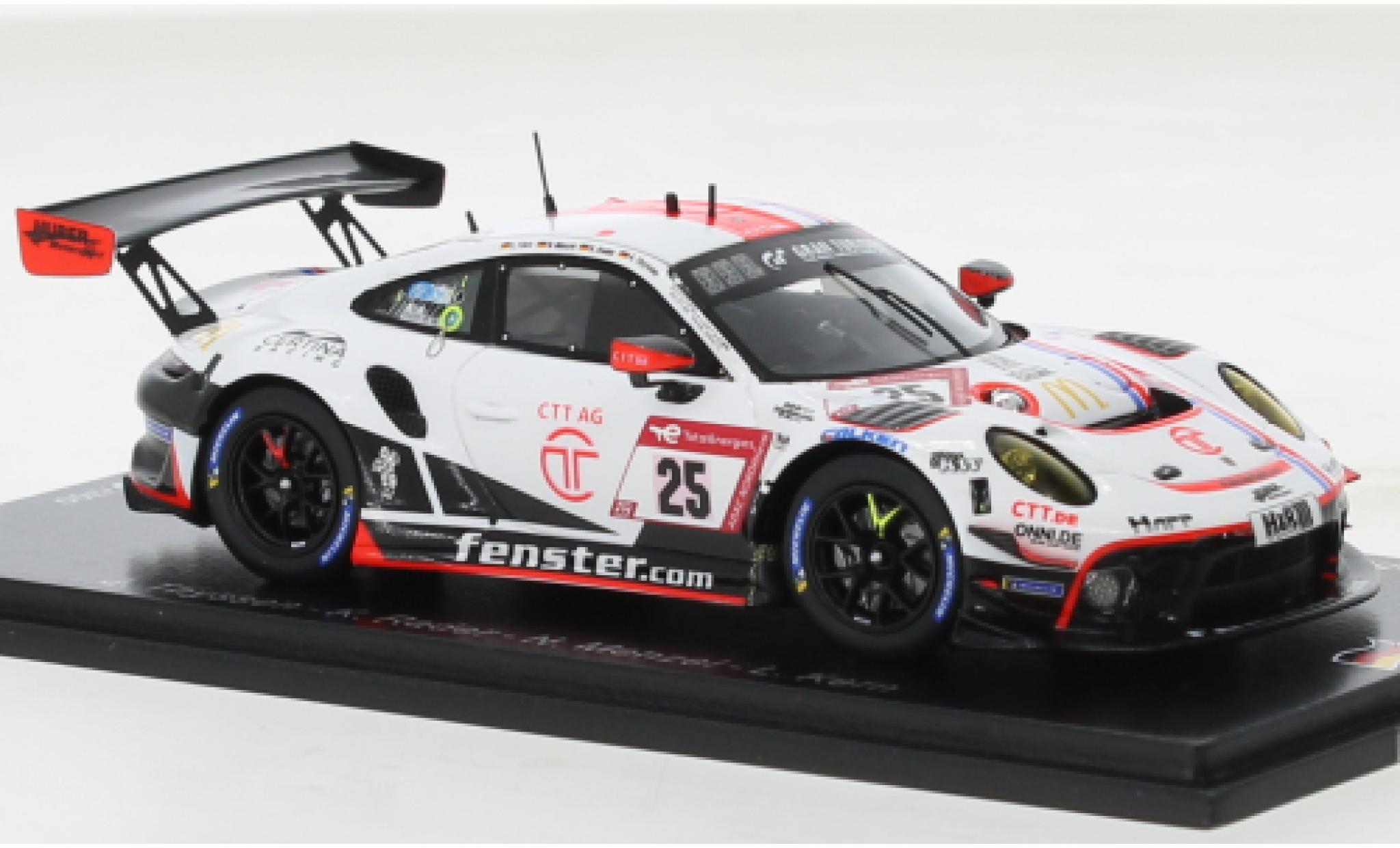 Porsche 991 GT3 R 1/43 Spark 911  No.25 Huber Motorsport 24h N&uuml;rburgring 2022 modelauto
