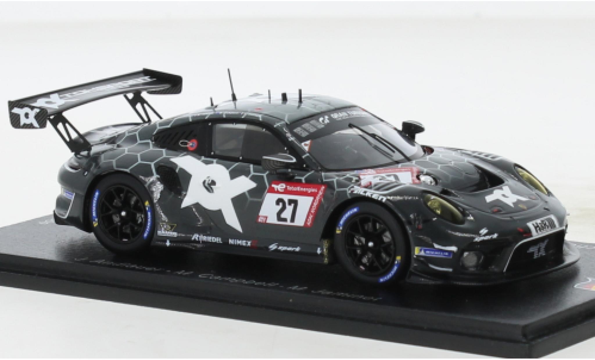 Porsche 991 GT3 R 1/43 Spark 911  No.27 Toksport WRT 24h Nuerburgring 2022 modelauto