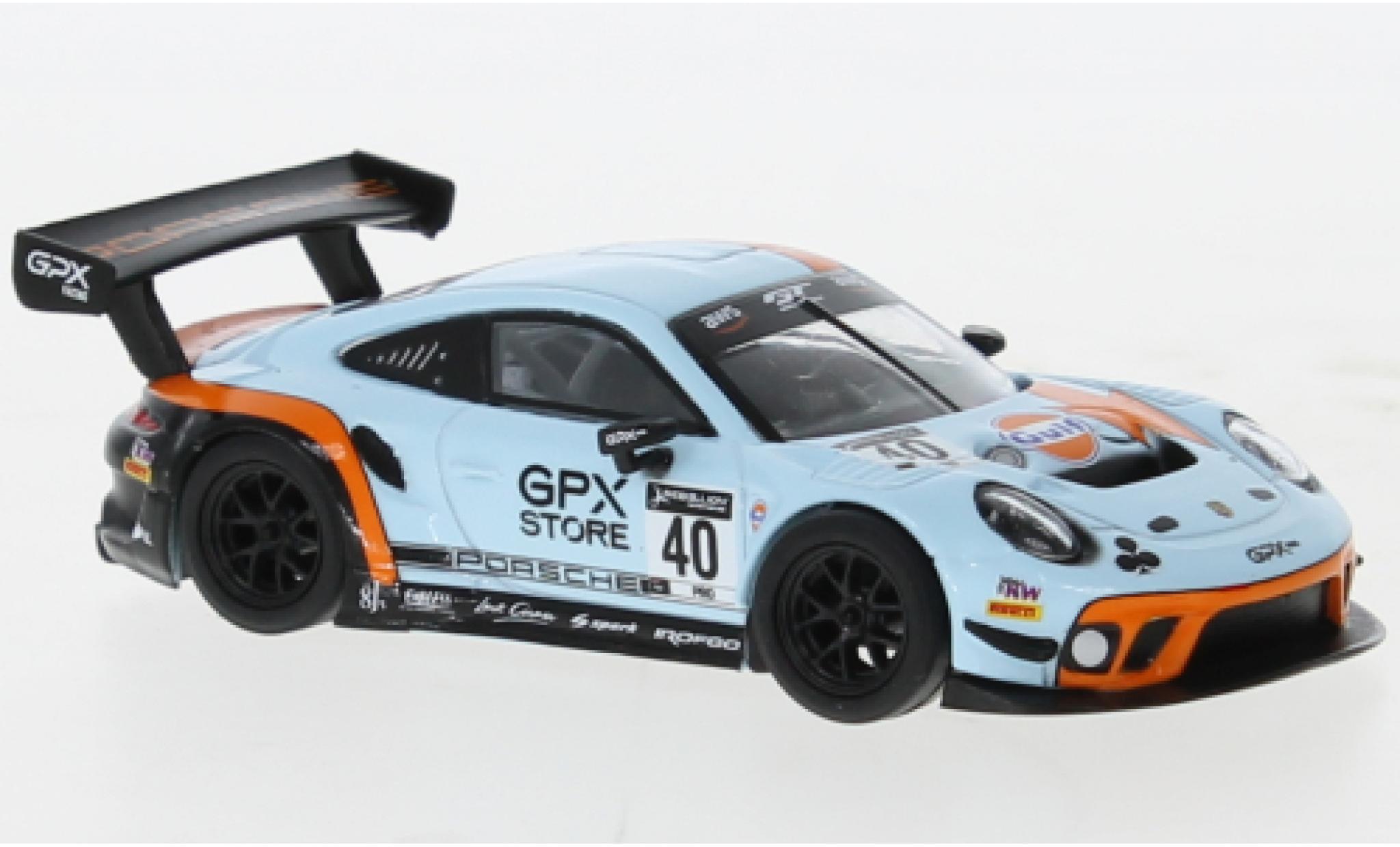 Porsche 991 GT3 R 1/64 Spark 911  No.40 GPX Racing The Club modelauto