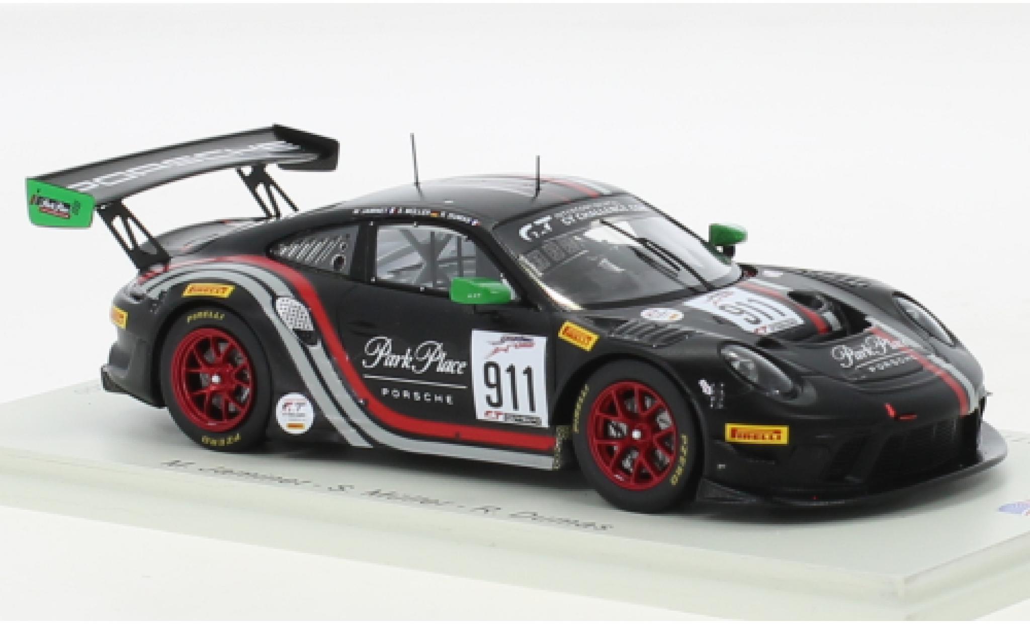 Porsche 992 GT3 R 1/43 Spark 911 (991) No.911 8h Kalifornien 2019 modelauto
