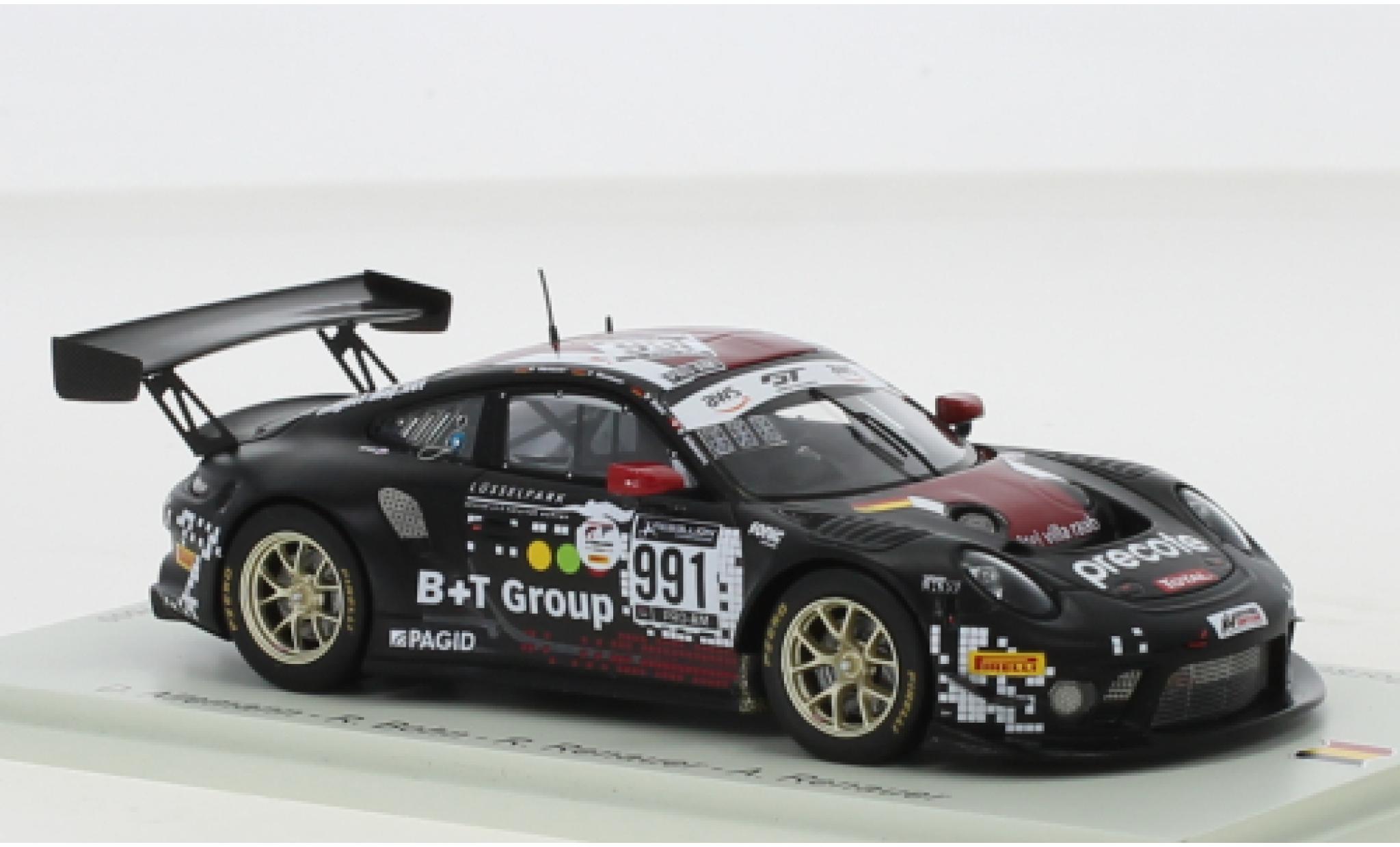 Porsche 992 GT3 R 1/43 Spark 911 (991) No.991 Herberth Motorsport 24h Spa 2020 modelauto