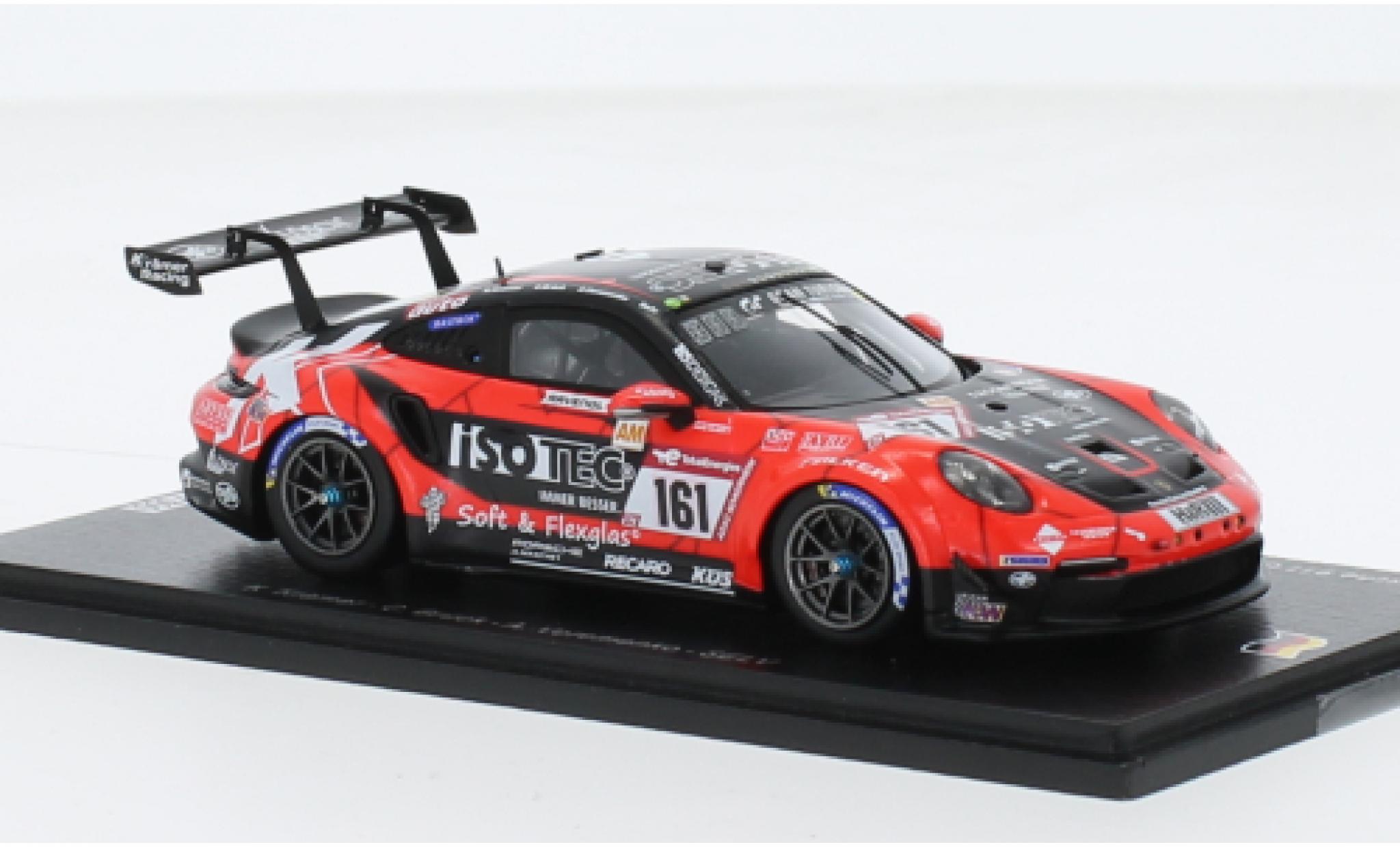 Porsche 992 GT3 1/43 Spark 911  Cup No.161 KKr&auml;mer Racing 24h Nuerburgring 2023 modelauto