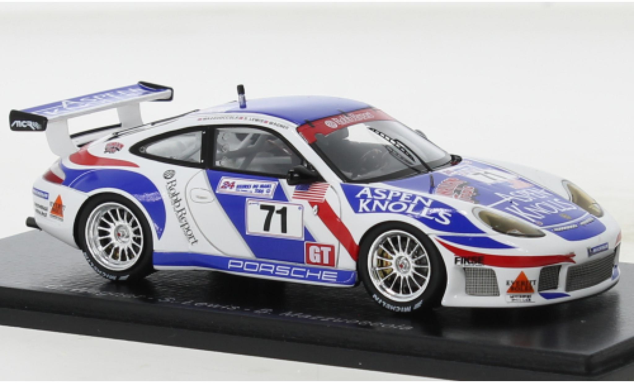 Porsche 996 GT3 1/43 Spark 911  R No.71 24h Le Mans 2000 modelauto
