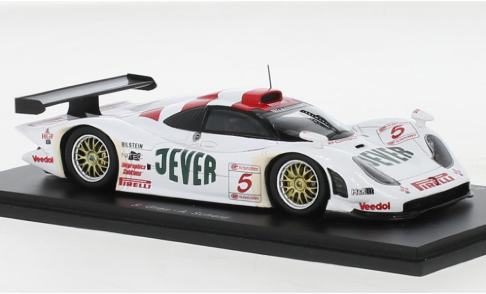 Porsche 996 GT1 1/43 Spark 911 -98 RHD No.5 Zakspeed Racing Jever FIA GT Championship Oschersleben 1998 modelauto