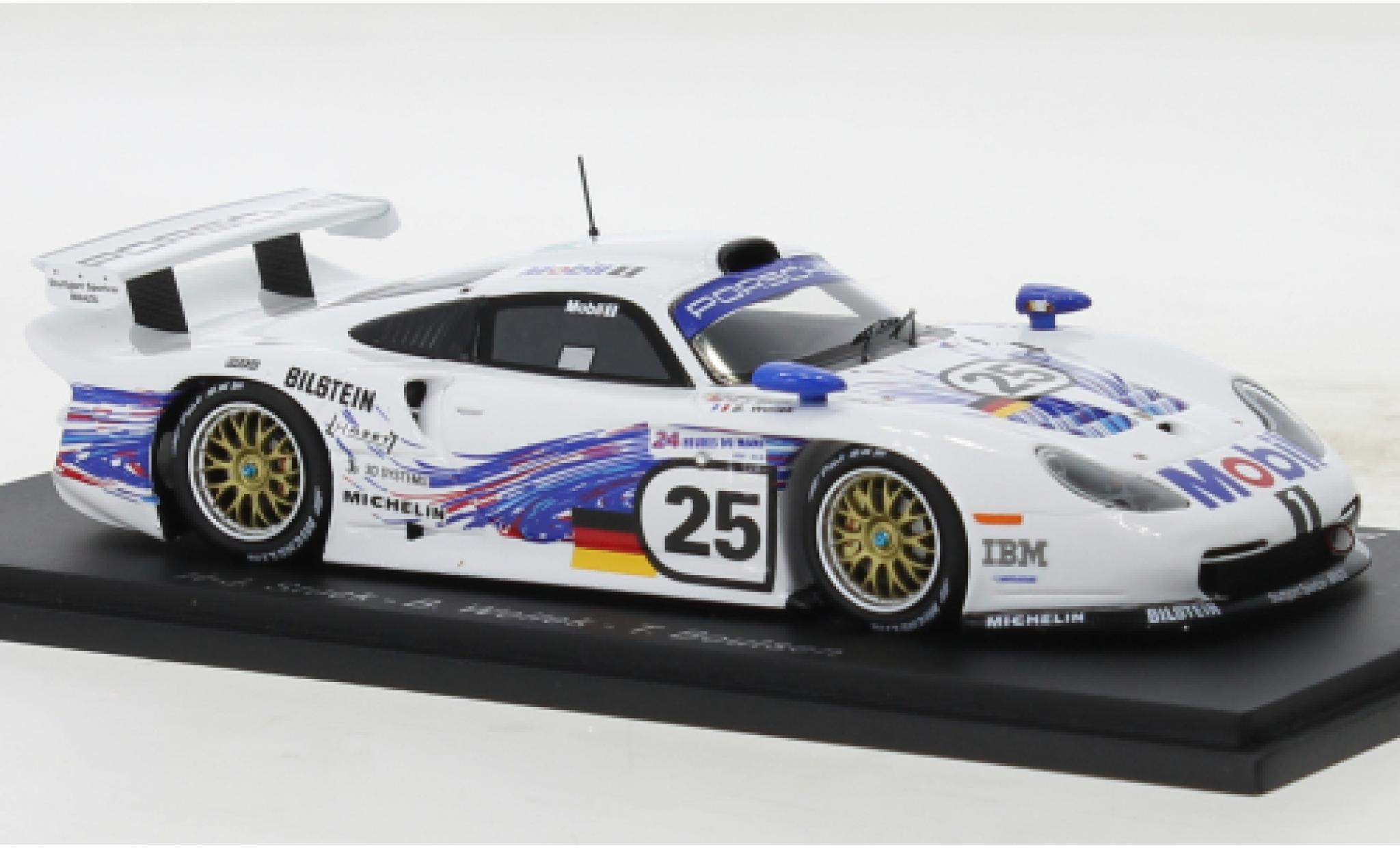 Porsche 996 GT1 1/43 Spark 911 No.25 AG 24h Le Mans 1997 modelauto