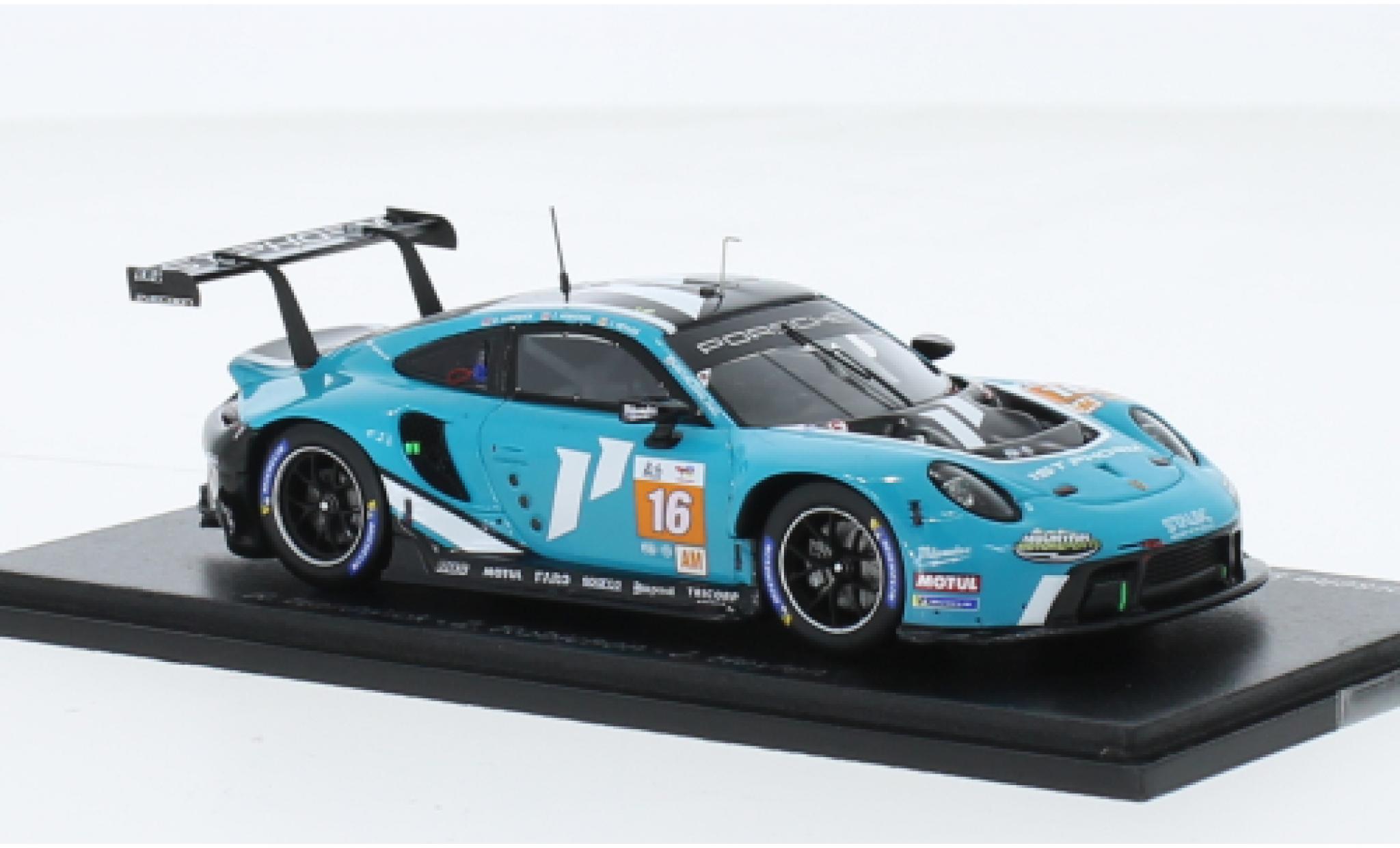 Porsche 911 1/43 Spark RSR-19 No.16 Proodon Competition 24h Le Mans 2023 modelauto