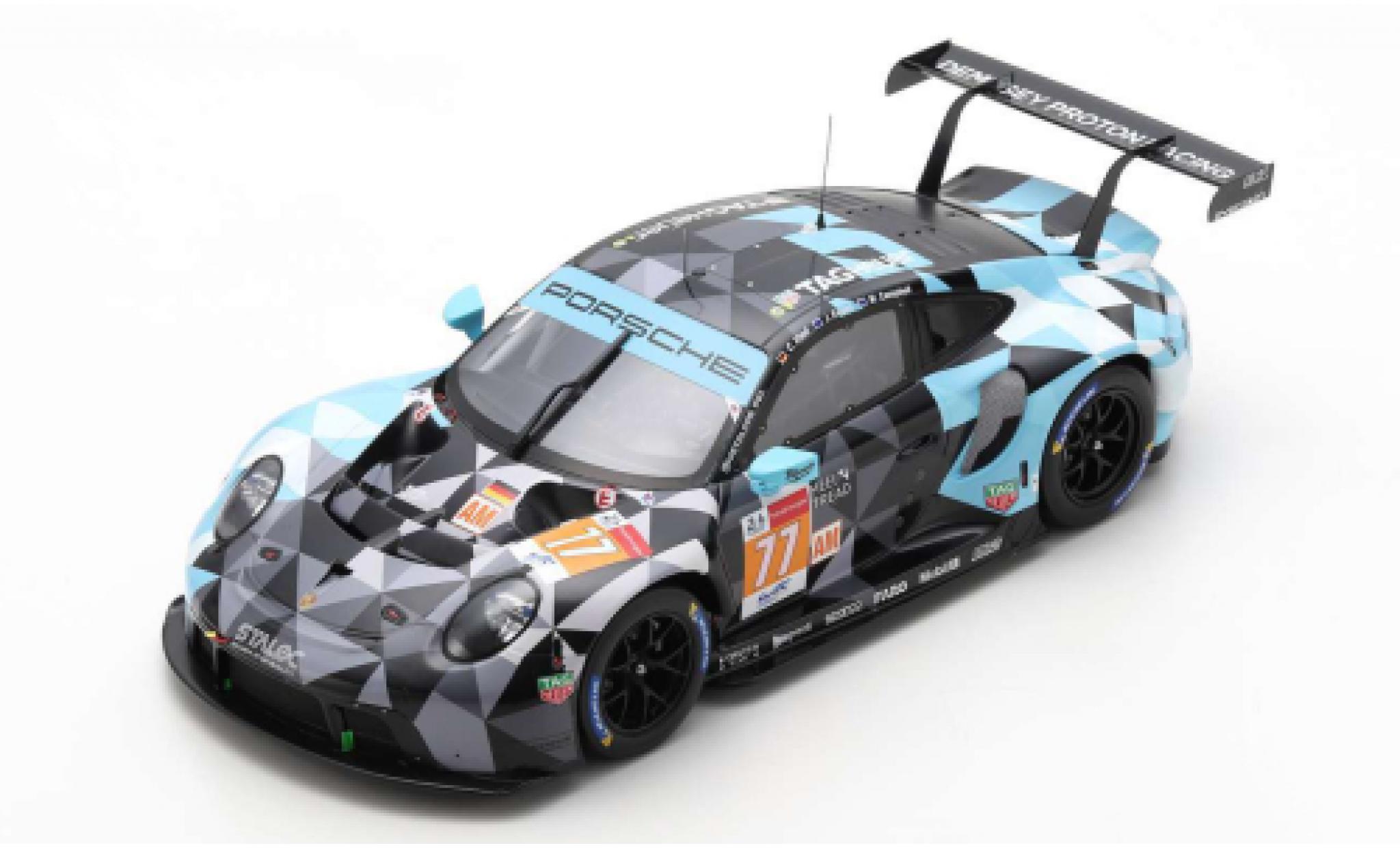 Porsche 911 1/43 Spark RSR-19 No.77 Dempsey-Proodon Racing 24h Le Mans 2021 modelauto