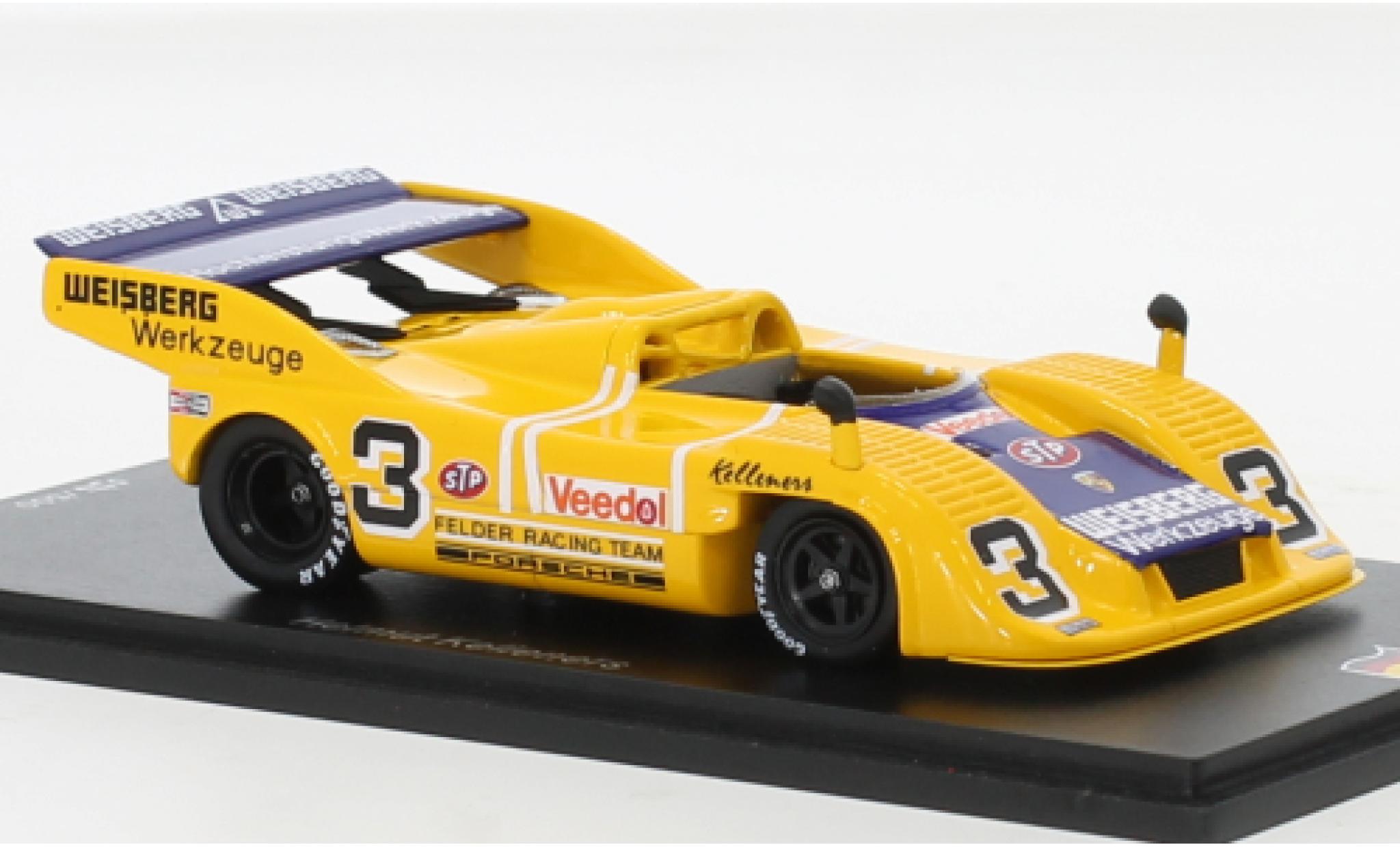 Porsche 917 1973 1/43 Spark /30 RHD No.3 Weisberg Interserie Hockenheim modelauto