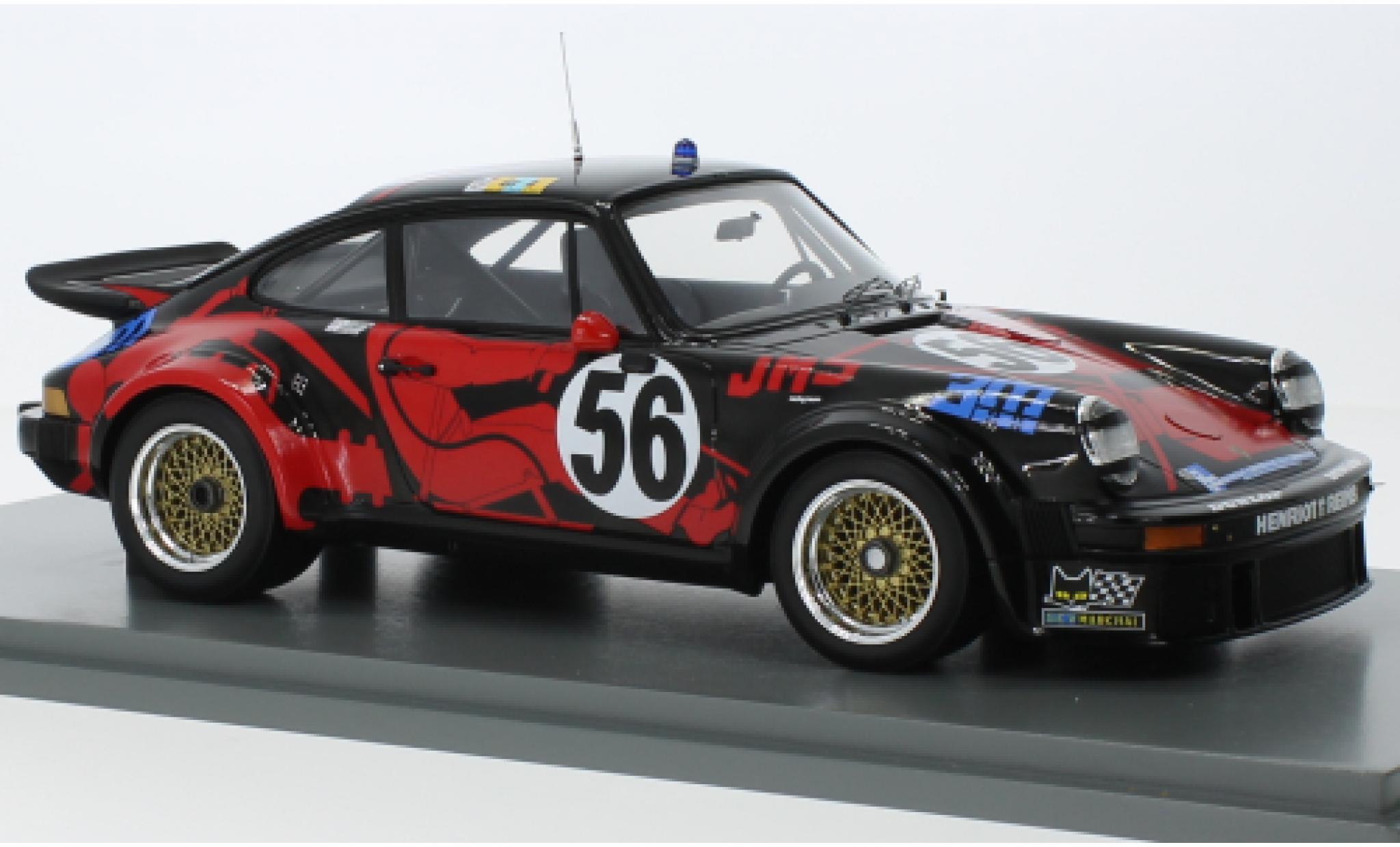 Porsche 934 1977 1/18 Spark No.56 24h Le Mans modelauto