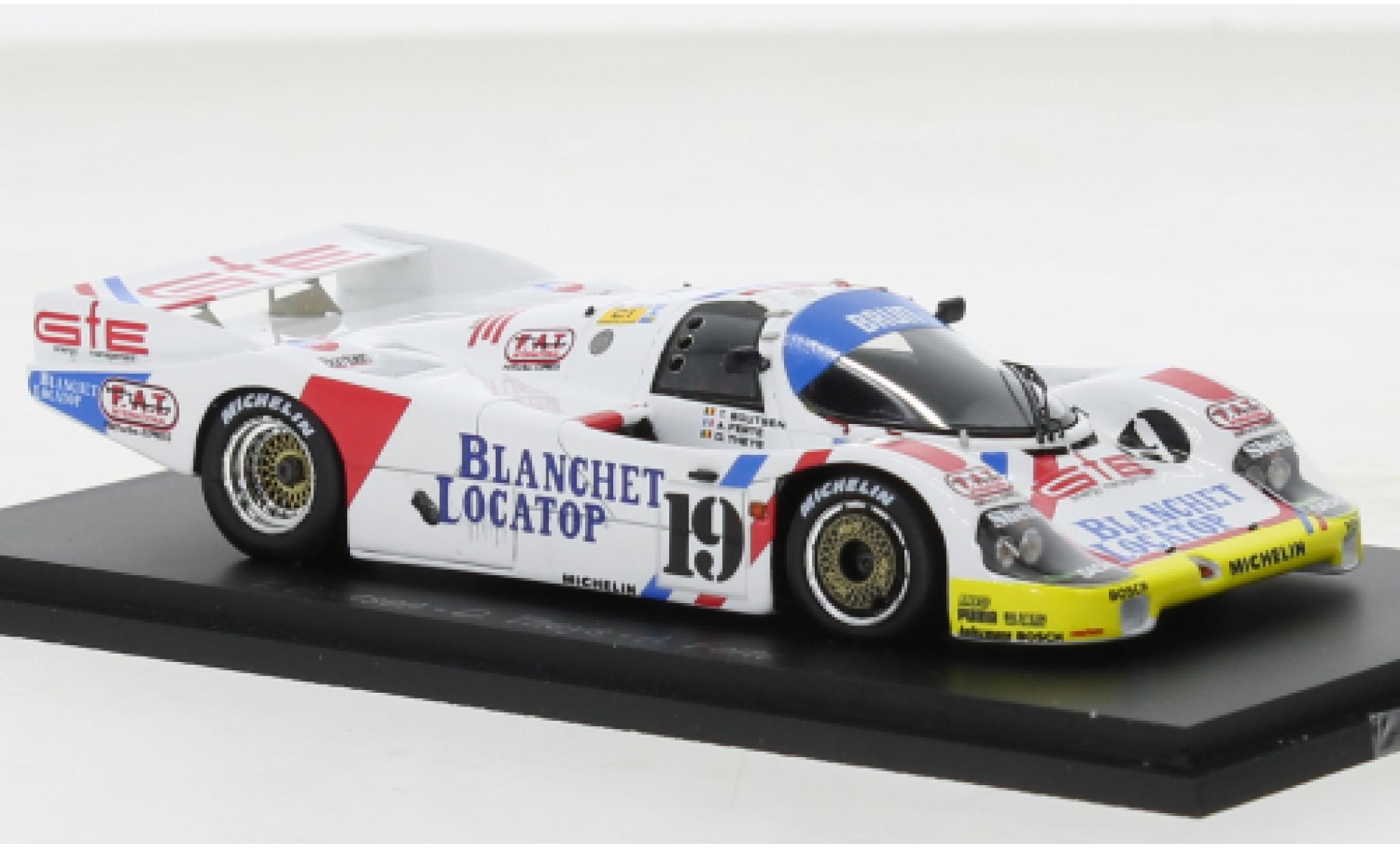 Porsche 956 1986 1/43 Spark No.19 24h Le Mans modelauto
