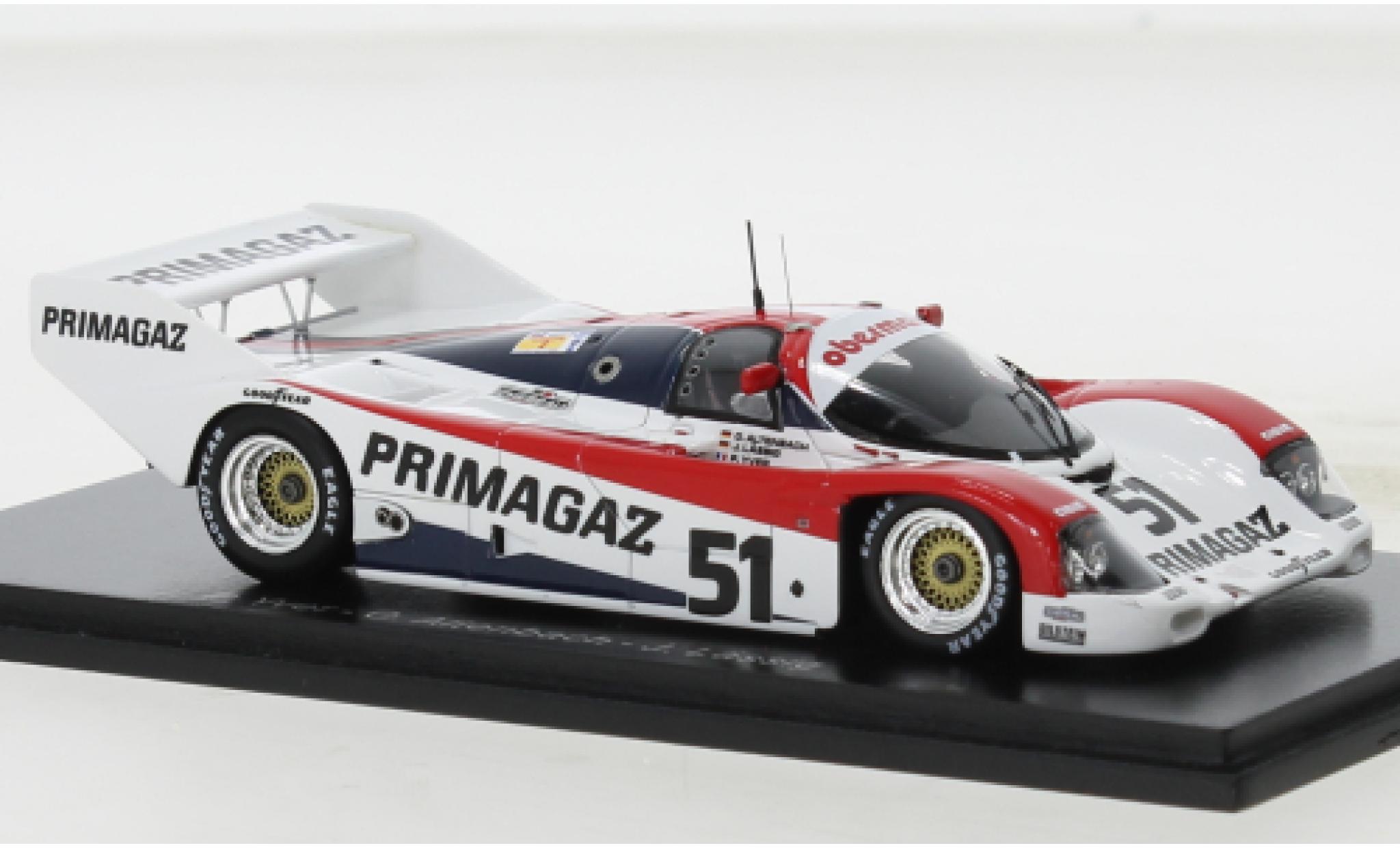 Porsche 962 1991 1/43 Spark C No.51 24h Le Mans modelauto