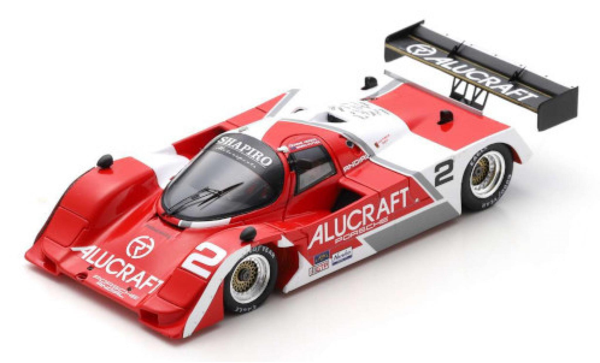 Porsche 962 1989 1/43 Spark C RHD No.2 IMSA Sears Point 1989 modelauto