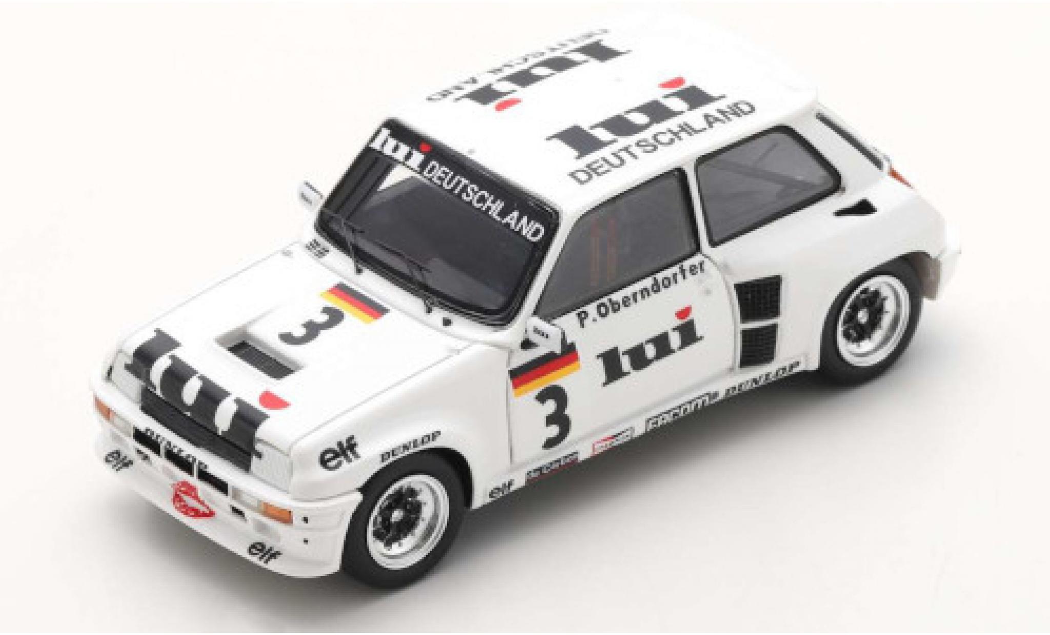 Renault 5 1/43 Spark Turbo No.3 Lui Turbo Eurocup 1981 modelauto