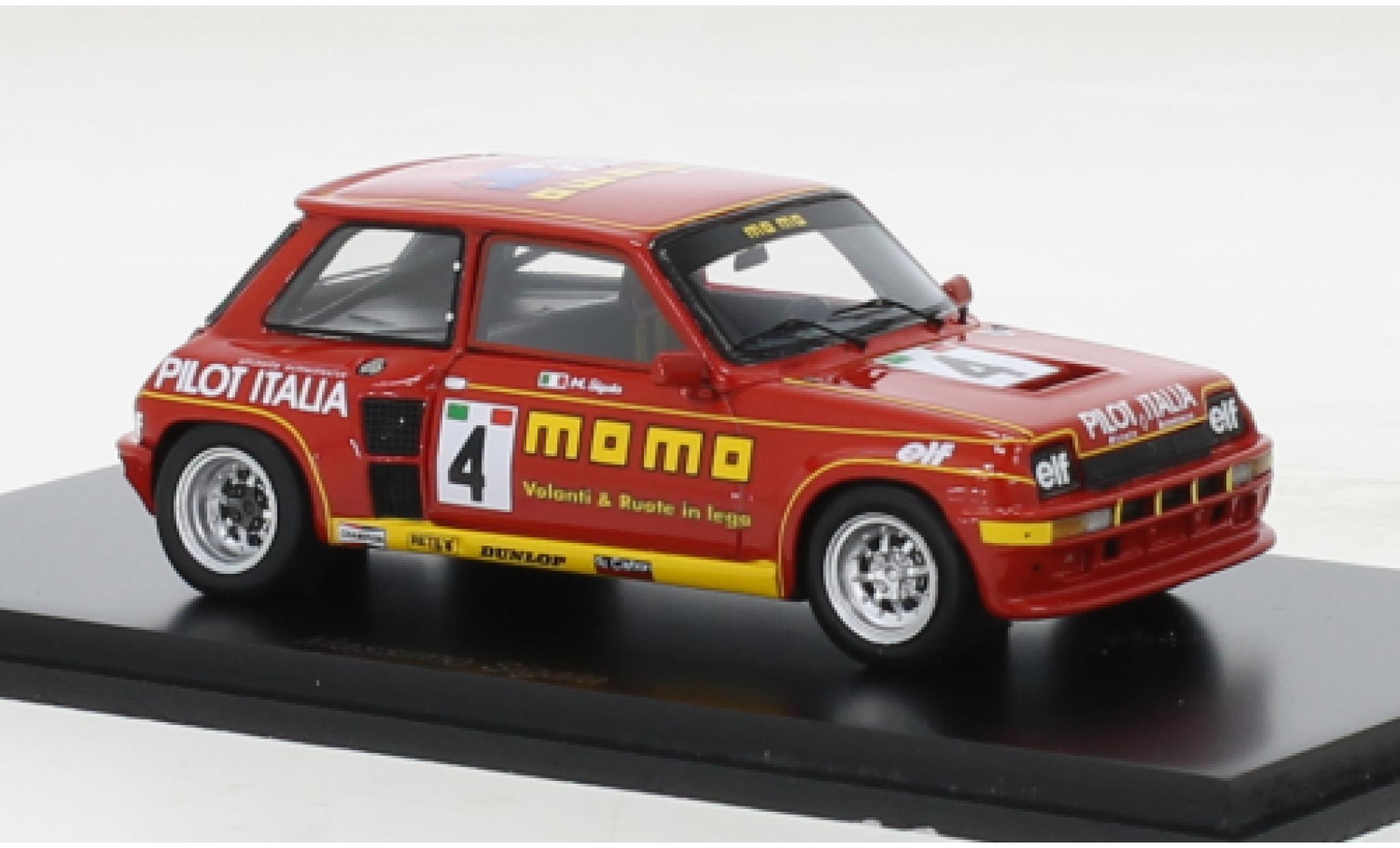 Renault 5 1/43 Spark Turbo No.4 Turbo Europa Cup 1984 modelauto