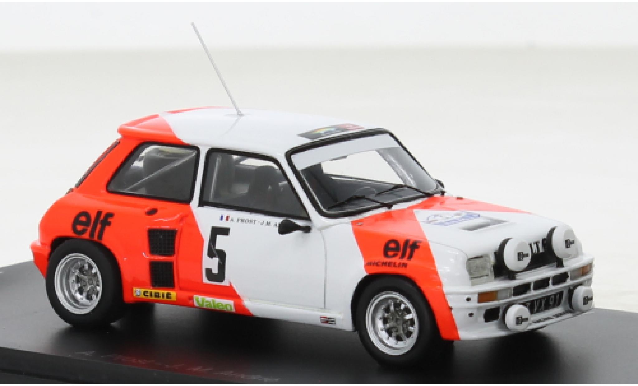 Renault 5 1/43 Spark Turbo No. Rallye du Var 1982 modelauto