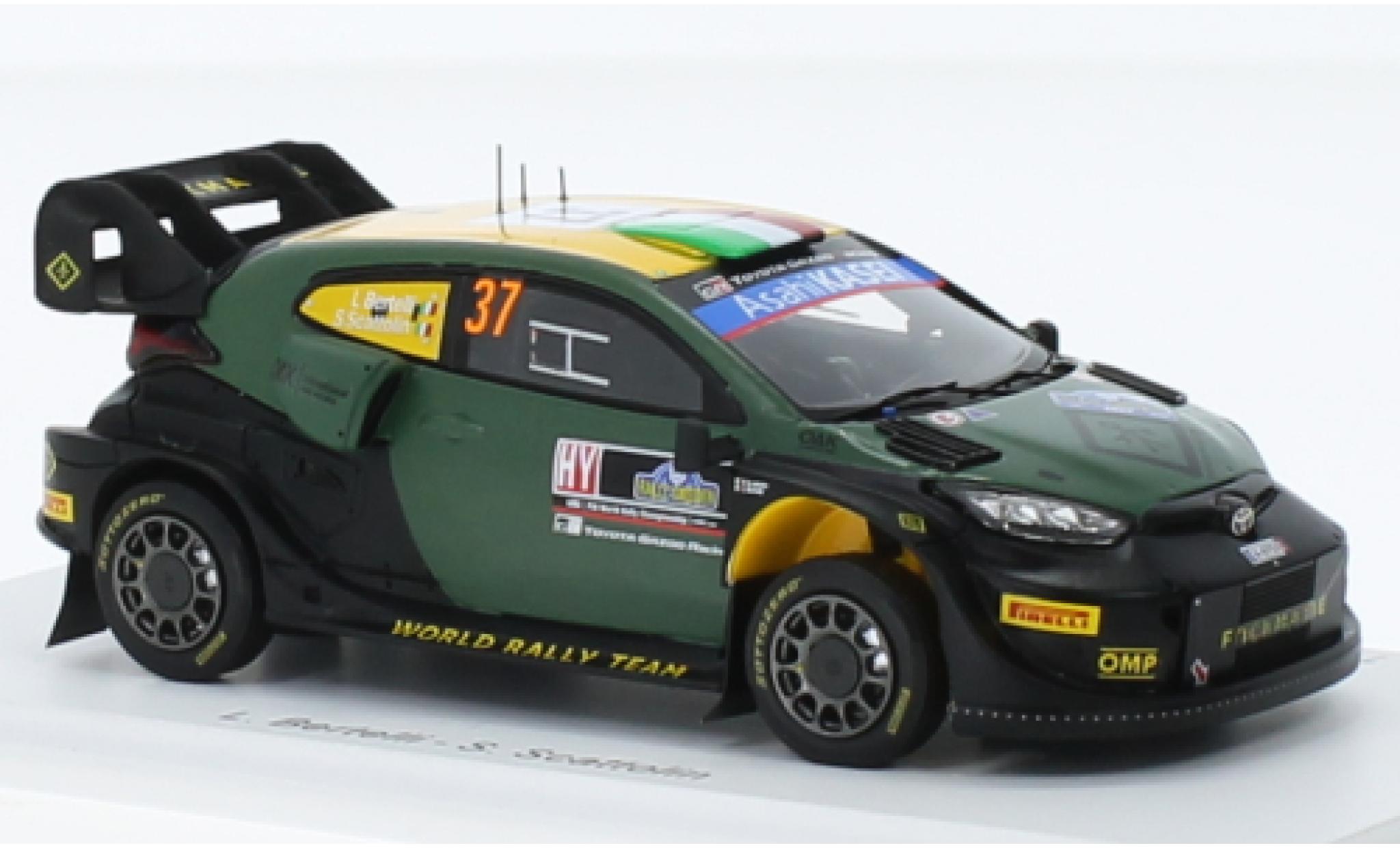 Toyota Yaris 1/43 Spark GR Rally1 No.37 Rallye WM Rallye Su&egrave;de 2023 modelauto