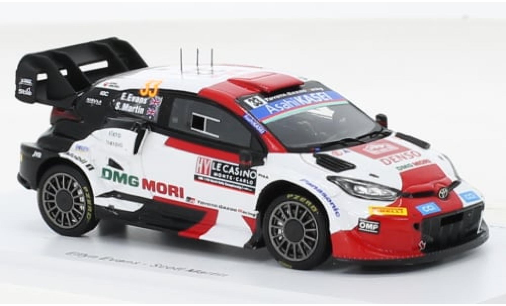 Toyota Yaris 1/43 Spark GR Rally 1 No.33 Gazoo Racing Rallye WM Rallye Monte Carlo 2022 1:43 modelauto