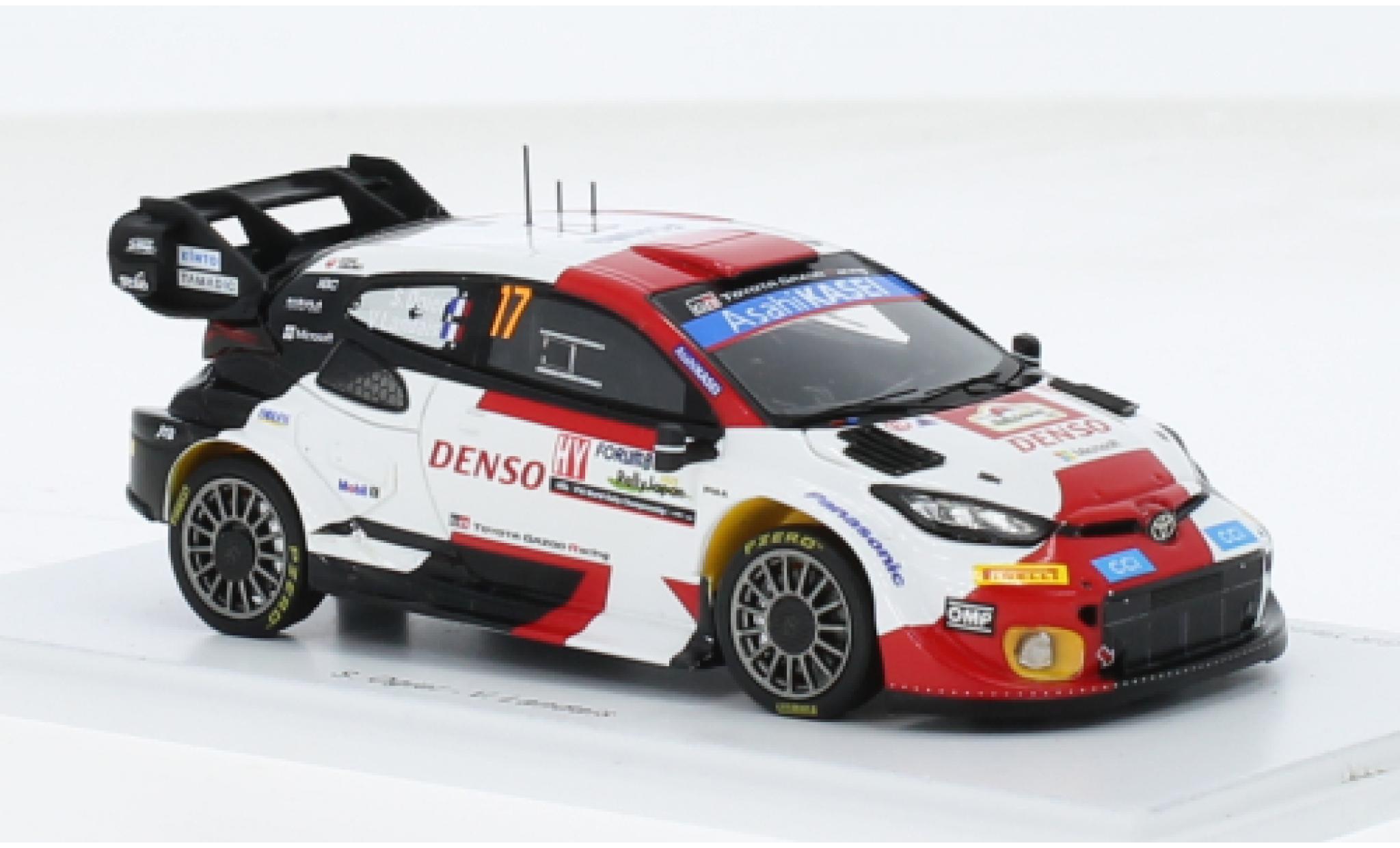 Toyota Yaris 1/43 Spark GR Rally1 Hybrid No.17 Gazoo Racing WRT Rallye WM Rallye Japan 2023 1:43 modelauto