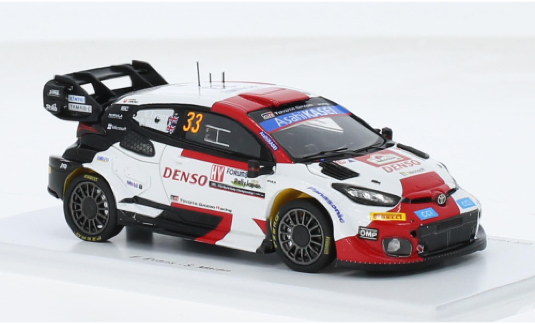 Toyota Yaris 1/43 Spark GR Rally1 Hybrid No.33 Gazoo Racing WRT Rallye WM Rallye Japan 2023 1:43 modelauto