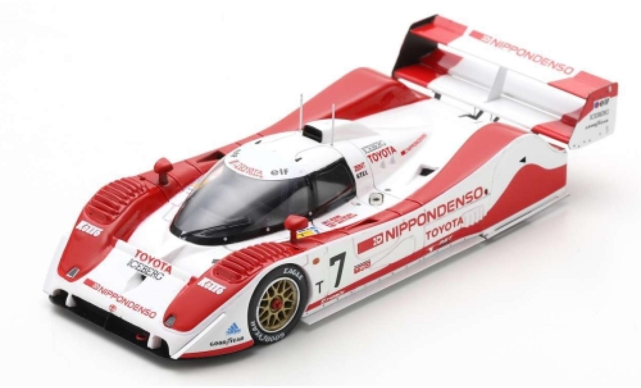 Toyota TS010 1/43 Spark No.7 500km Mine 1992 E.Irvine/J.Villeneuve/T.Kristensen modelauto