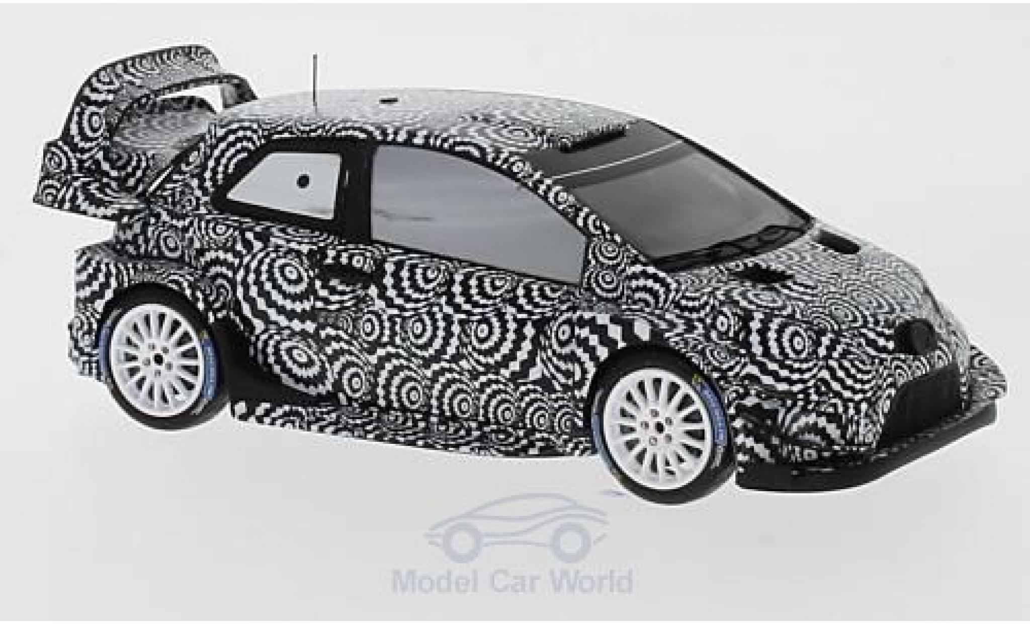 Toyota Yaris 1/43 Spark WRC Rallye Monte Carlo 2017 Test J-M.Latvala/M.Anttila modelauto