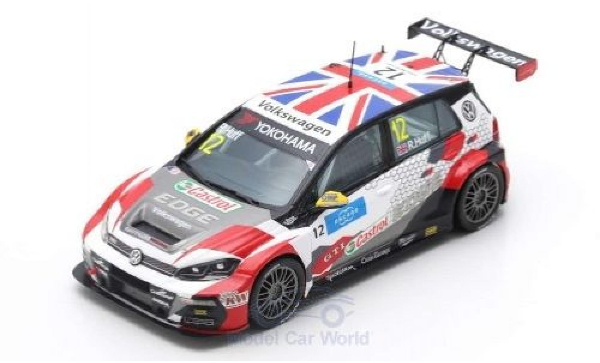 Volkswagen Golf 1/43 Spark GTI TCR No.12 Sebastien Loeb Racing WTCR N&uuml;rburgring 2019 R.Huff modelauto