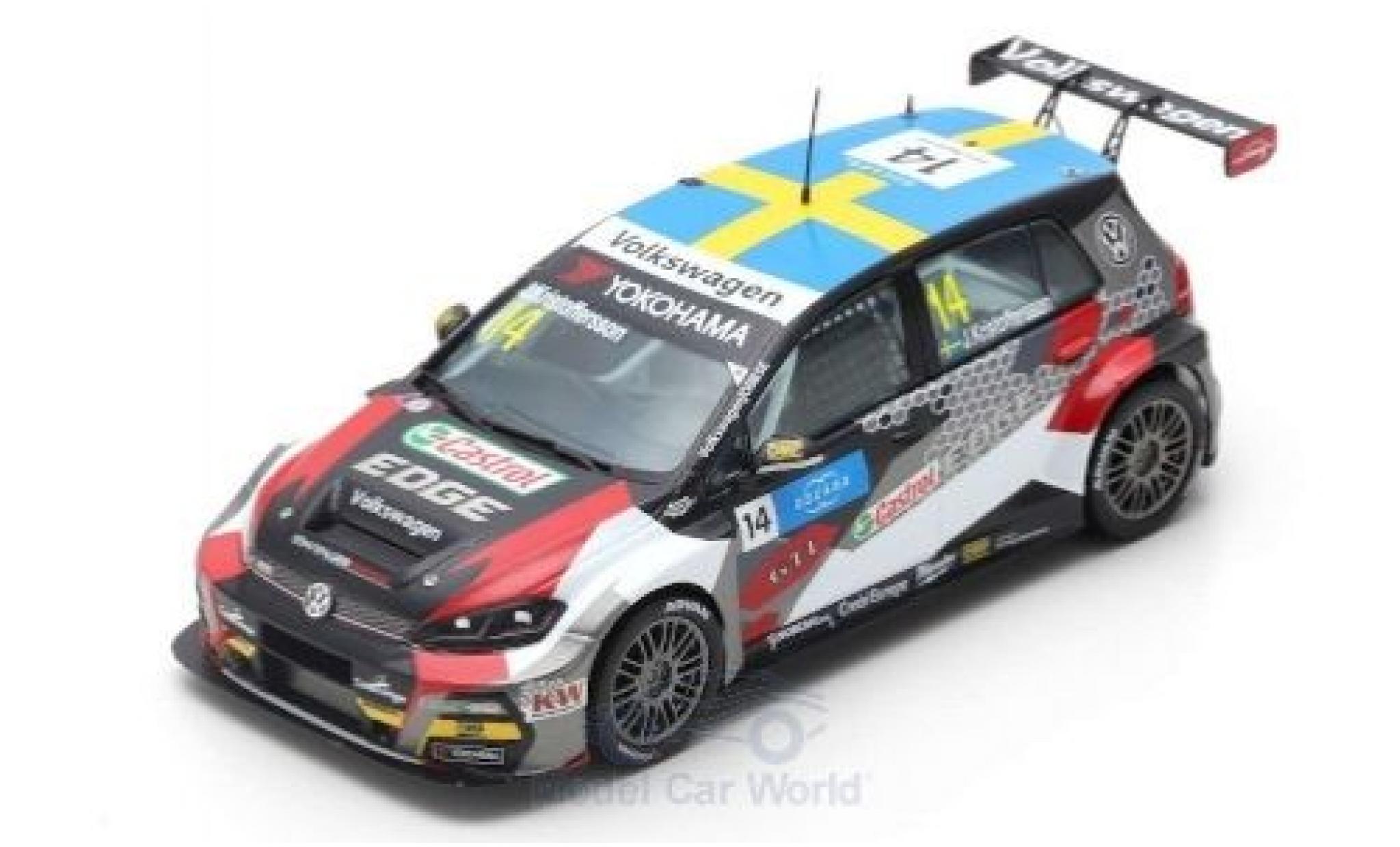Volkswagen Golf 1/43 Spark GTI TCR No.33 Sebastien Loeb Racing WTCR N&uuml;rburgring 2019 B.Leuchter modelauto