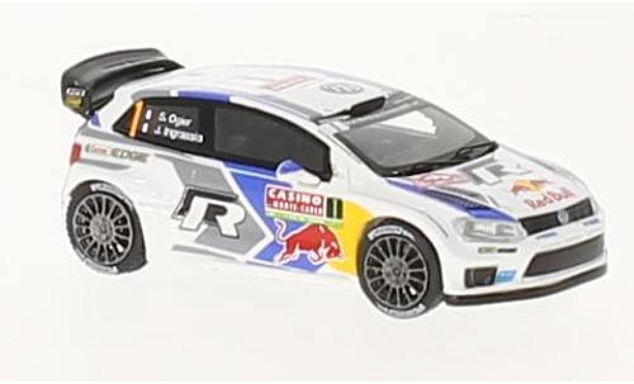 Volkswagen Polo 1/87 Spark R WRC No.1 Motorsport Red Bull Rallye WM Rallye Monte Carlo 2014 S.Ogier/J.Ingrassia modelauto