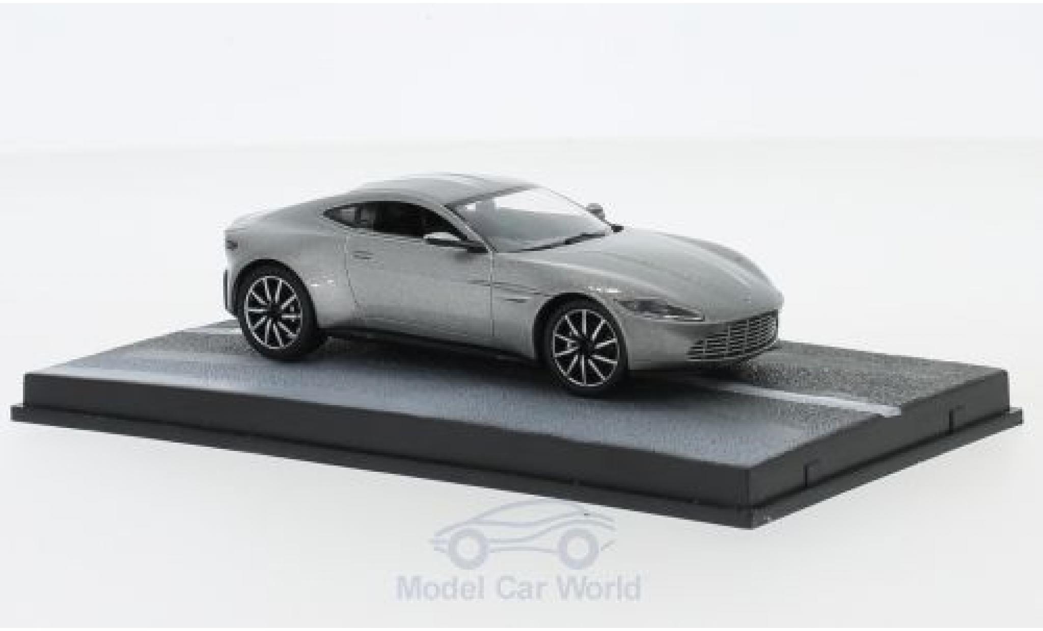 Aston Martin DB10 1/18 SpecialC metallic grijs James Bond 007 2014 Spectre ohne Vitrine modelauto