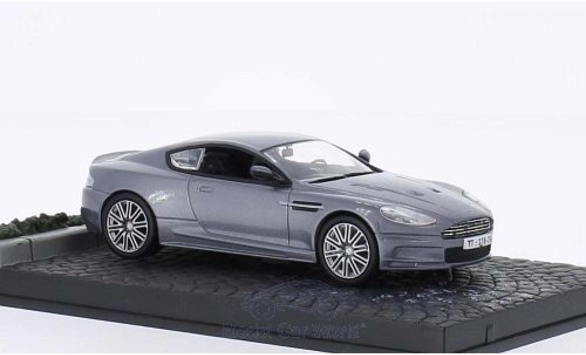 Aston Martin DBS 1/18 SpecialC metallic grijs James Bond 007 Casino Royal ohne Vitrine modelauto