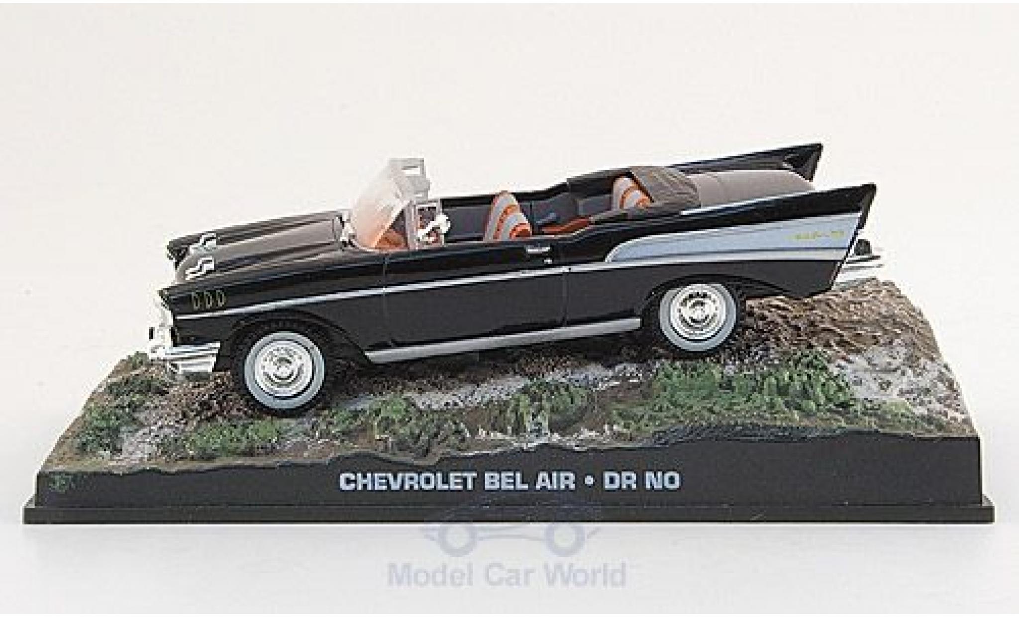 Chevrolet Bel Air 1/43 SpecialC zwart James Bond 007 1962 James Bond jagt Dr.No ohne Vitrine modelauto
