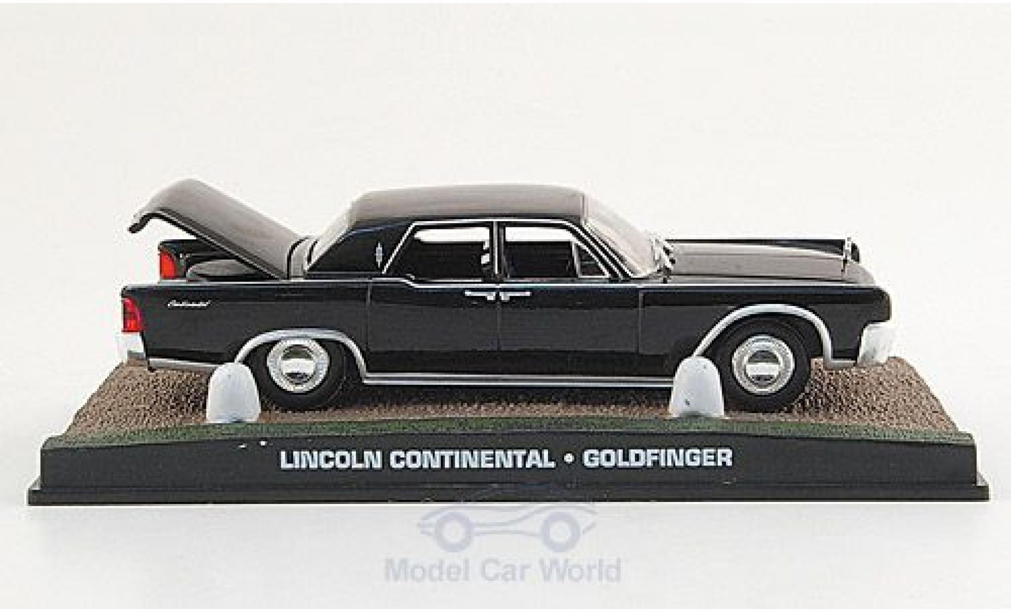 Lincoln Continental 1/43 SpecialC zwart James Bond 007 1964 Goldfinger ohne Vitrine modelauto