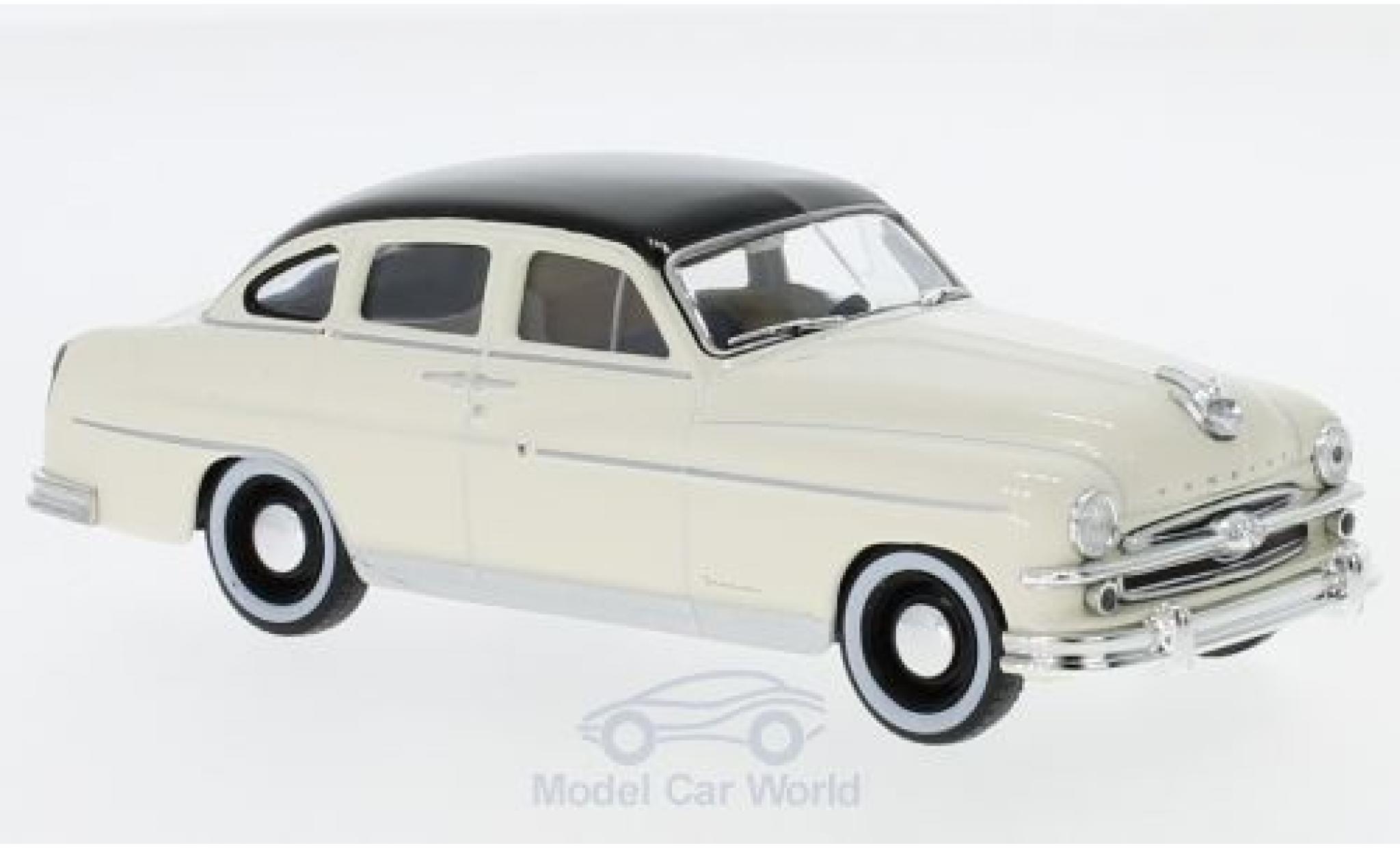 Ford Vedette 1/43 SpecialC Vendome beige/zwart modelauto