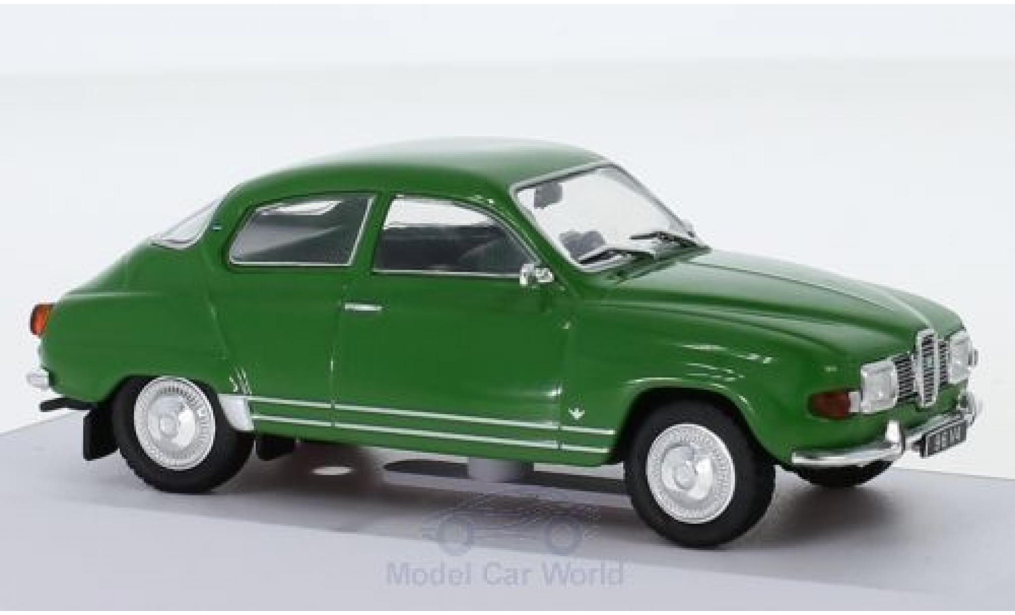 Saab 96 1/43 SpecialC V4 groen 19 modelauto