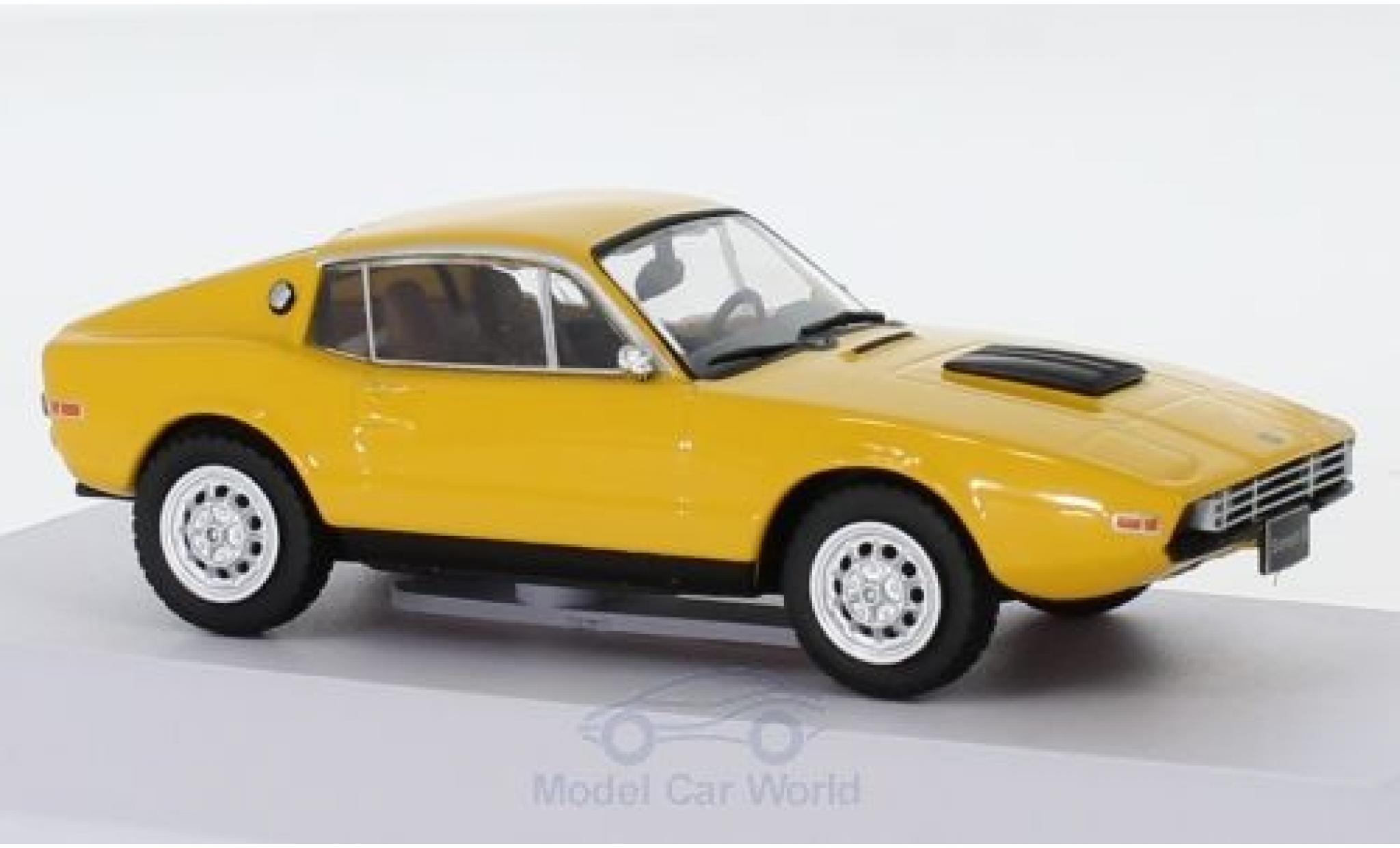 Saab Sonett 1/43 SpecialC III (97) geel 1971 modelauto