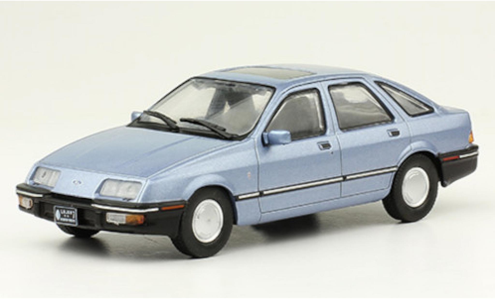 Ford Sierra 1/43 SpecialC Ghia metallic blauw 1984 modelauto