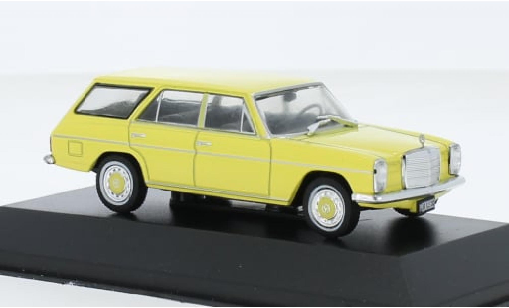 Mercedes 220 1/43 SpecialC .-120 D Rural geel 1972 1:43 modelauto