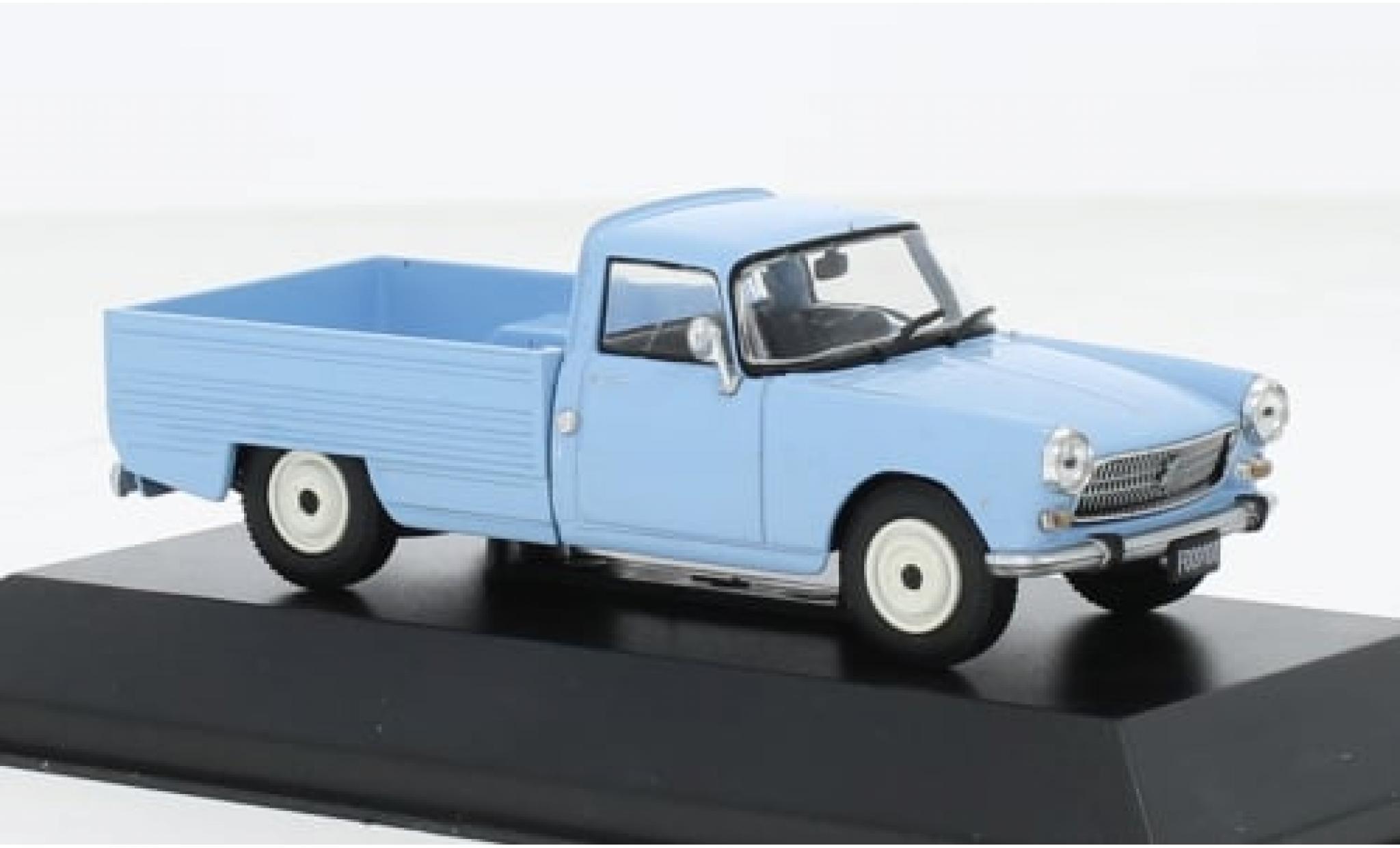 Peugeot 404 1/43 SpecialC .-120 Pick-Up blauw 1979 1:43 modelauto