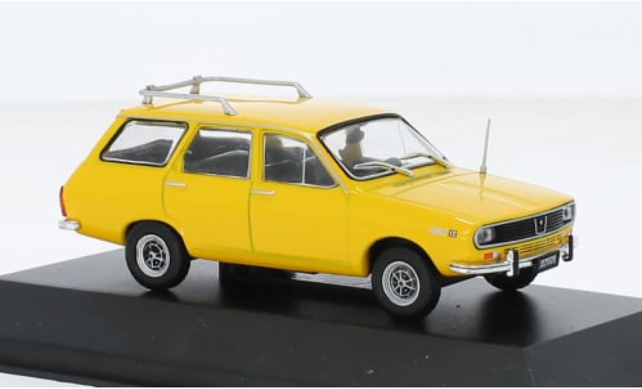 Renault 12 1/43 SpecialC .-0 Stationwagen geel 1973 1:43 modelauto