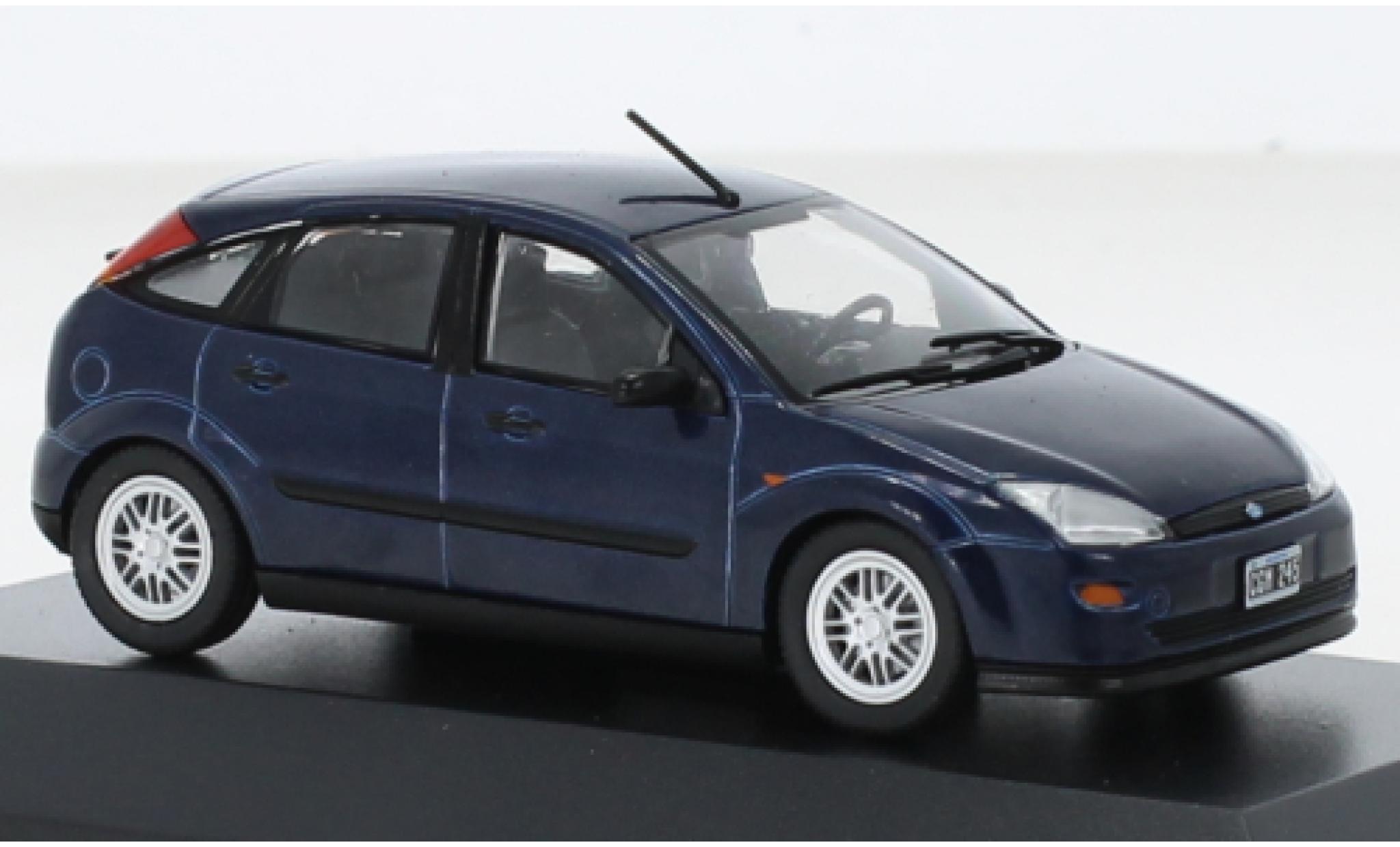 Ford Focus 1/43 SpecialC CLX metallic blauw 1998 modelauto