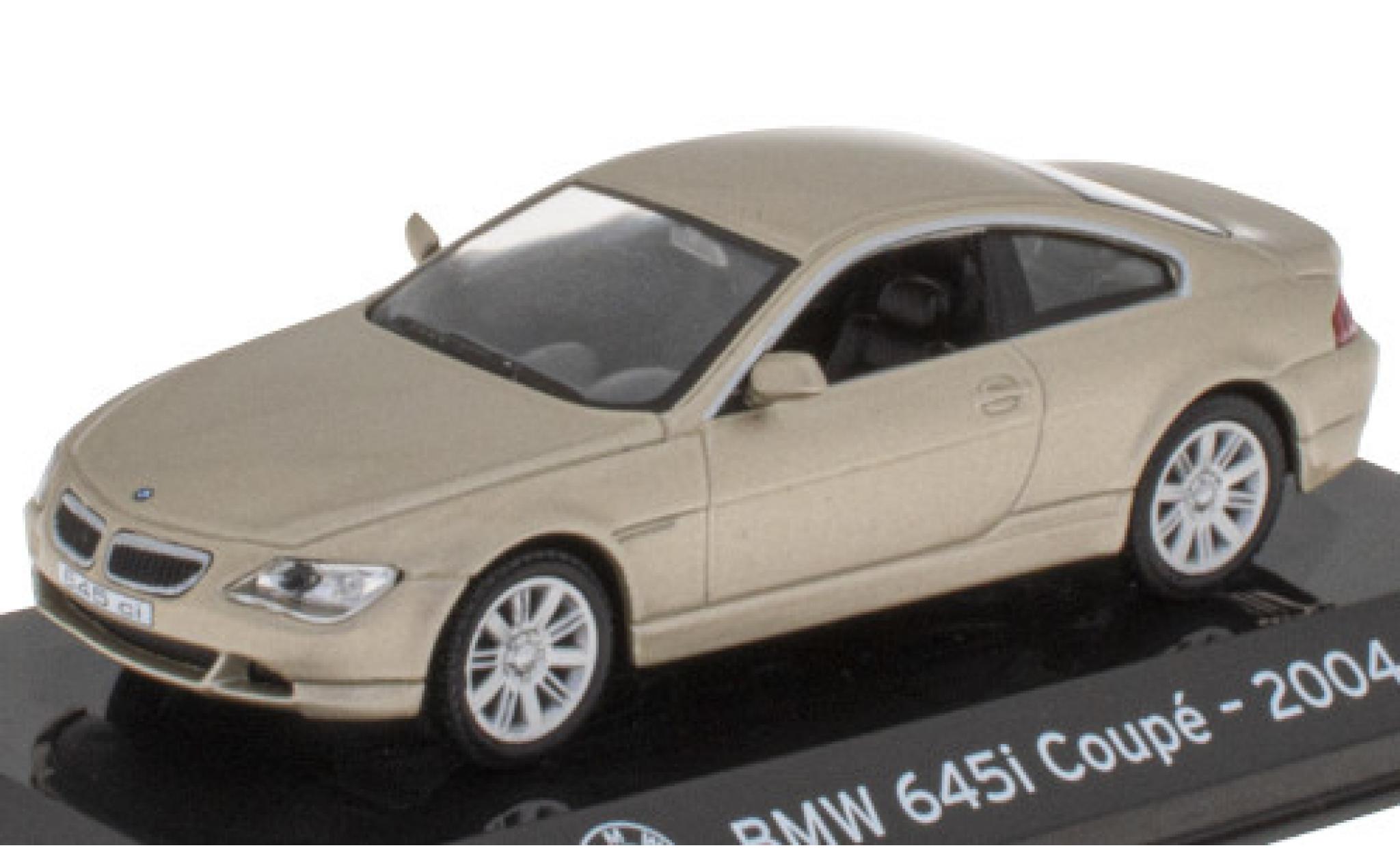 Bmw 645 1/43 SpecialC i (E63) metallic beige 2004 modelauto