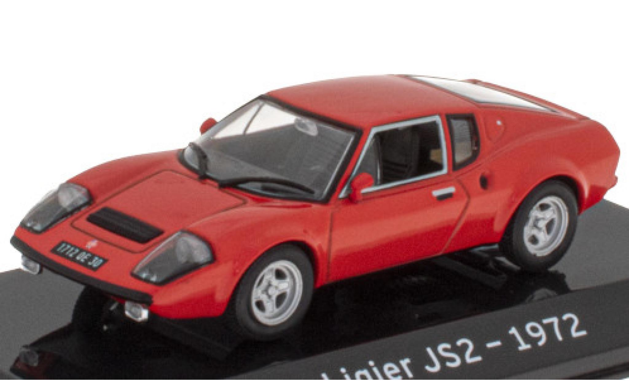 Ligier JS2 1/43 SpecialC oranje 1972 modelauto