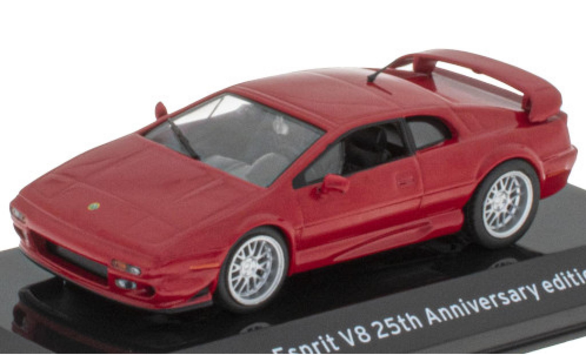 Lotus Esprit 1/43 SpecialC V8 25th Anniversary Edition rood 2002 modelauto