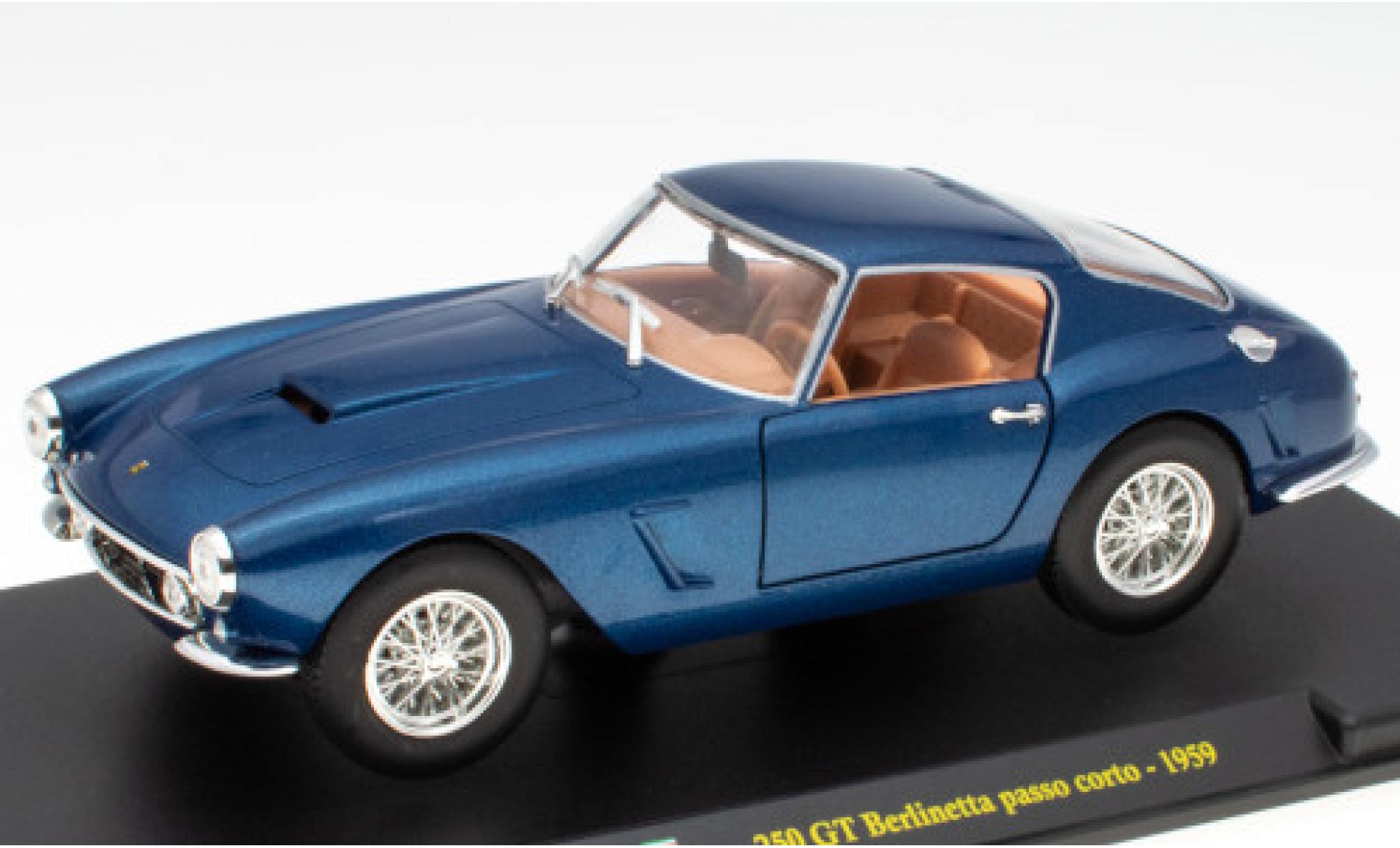 Ferrari 250 1/24 SpecialC GT Sedantta SWB metallic blauw 1959 modelauto
