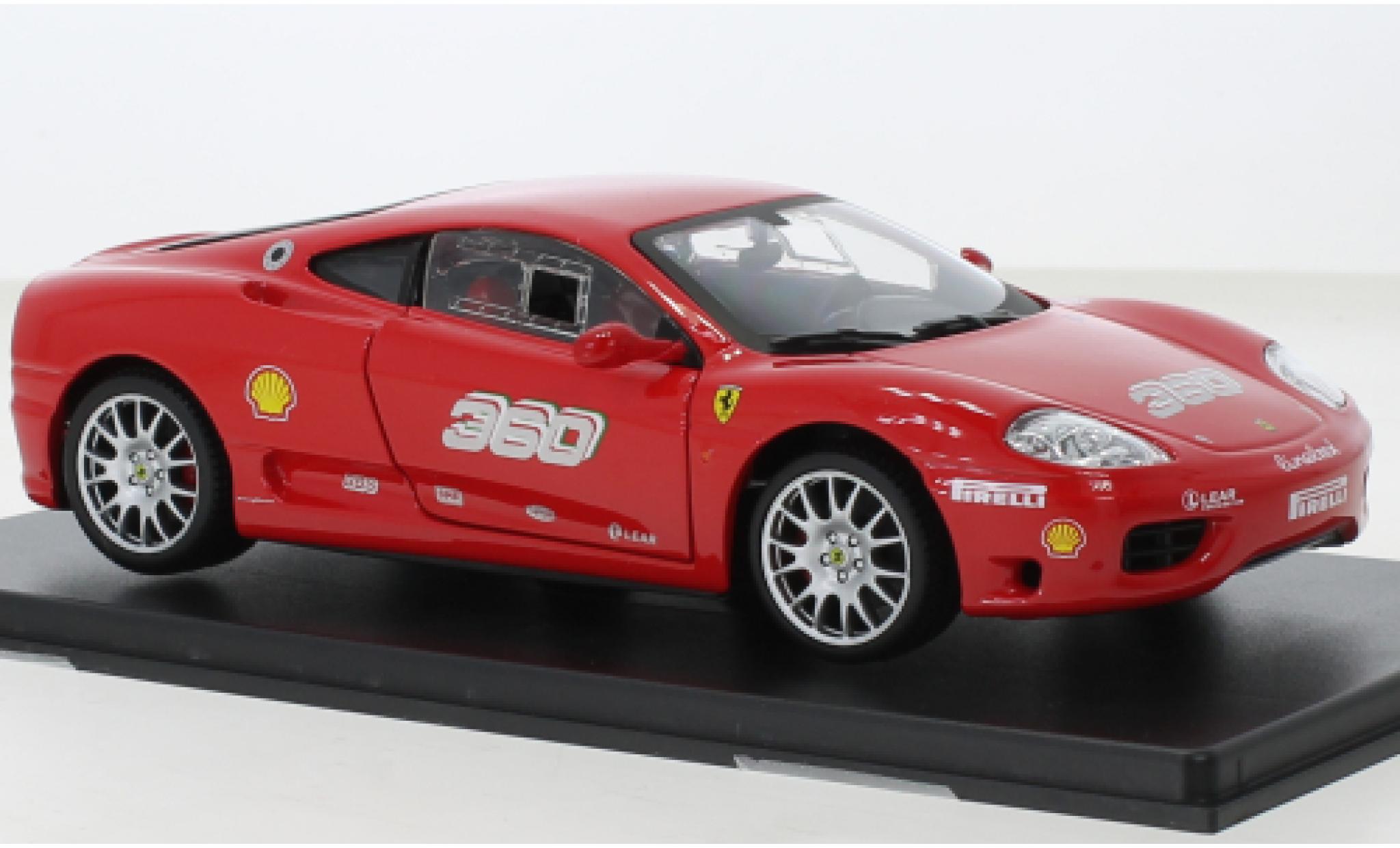Ferrari 360 1/24 SpecialC Challenge rood 2000 modelauto