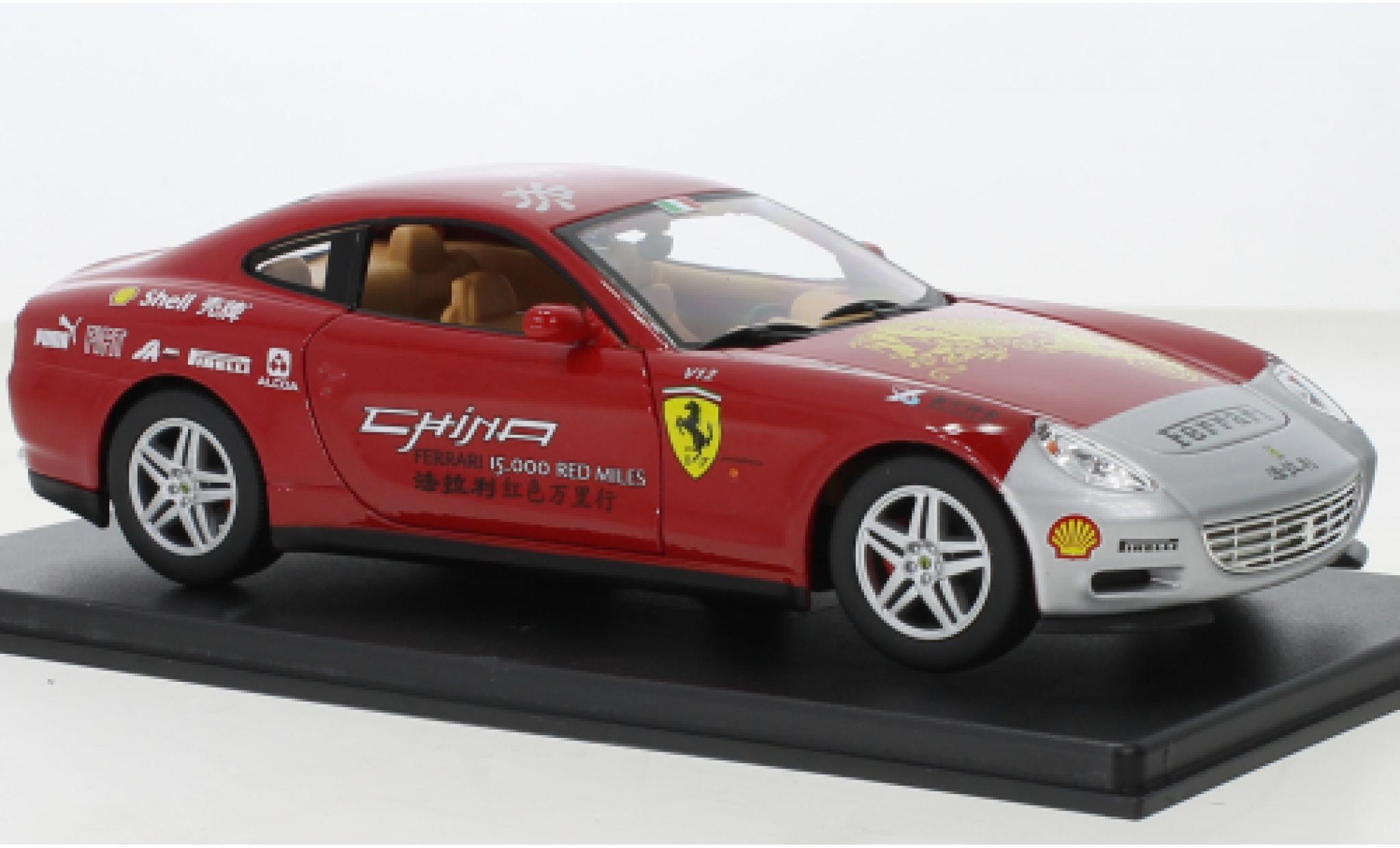 Ferrari 612 1/24 SpecialC Scaglietti rood/d 2004 modelauto
