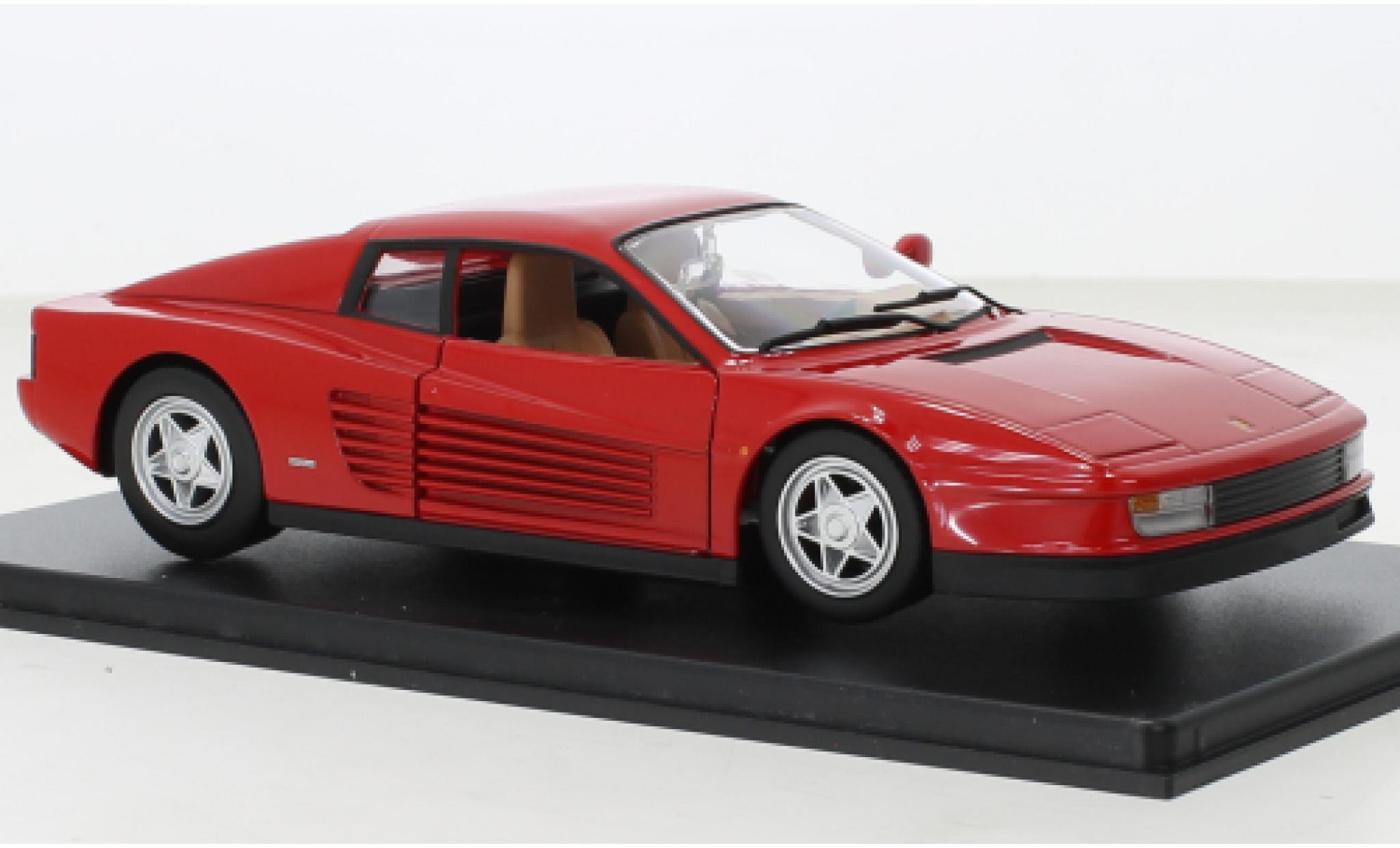 Ferrari Testarossa 1/24 SpecialC rood 1984 modelauto