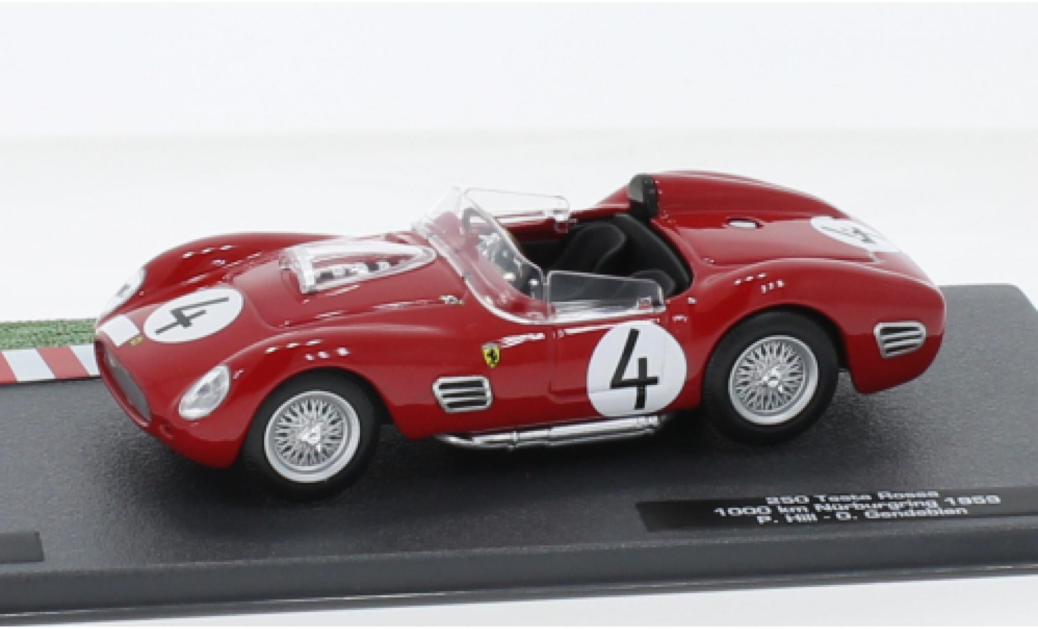Ferrari 250 1/43 SpecialC .-125 Testa Rossa RHD No.4 1000km Nuerburgring 1959 modelauto